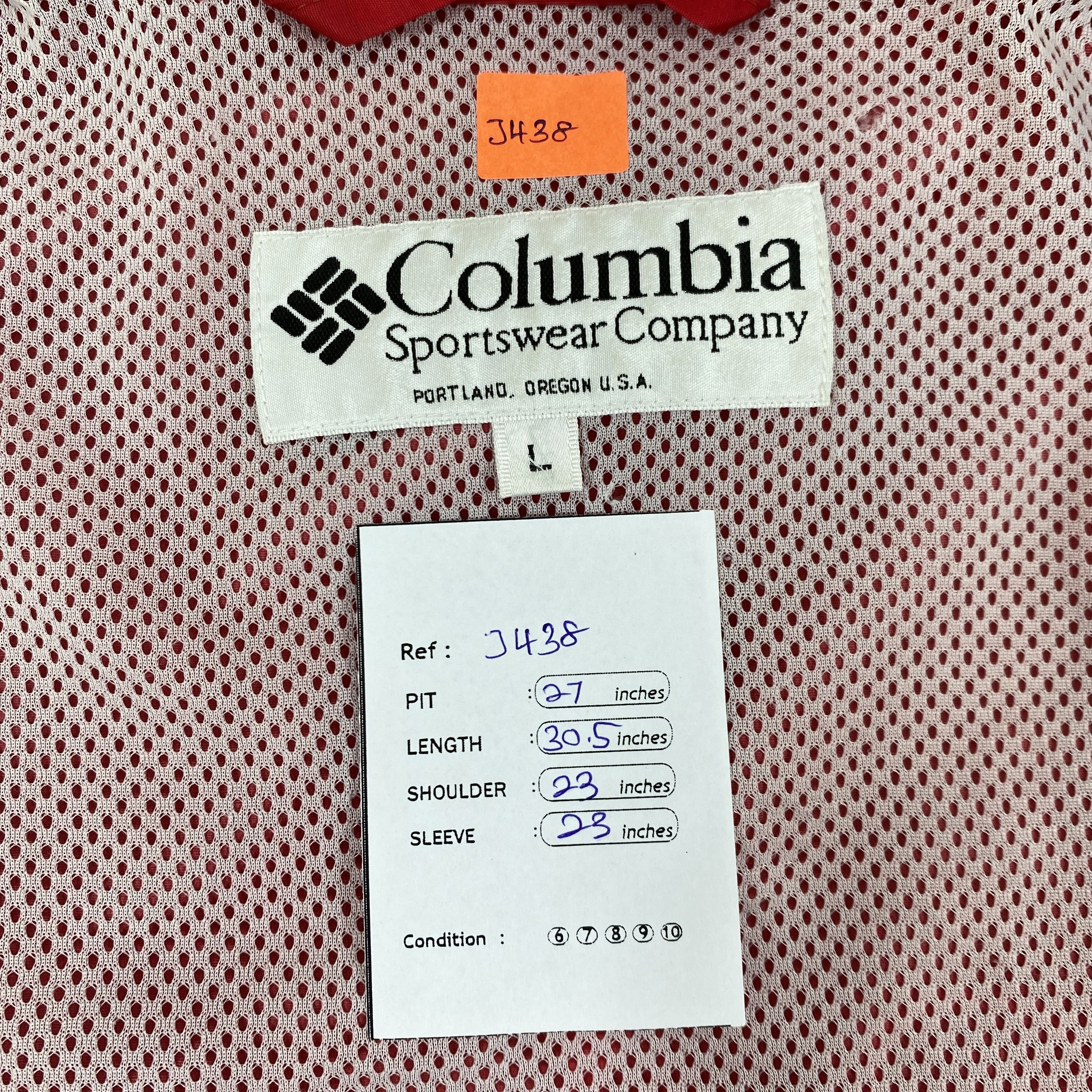 Columbia Vintage Columbia Sportswear Windbreaker Large Jacket - J438 Size US L / EU 52-54 / 3 - 7 Thumbnail