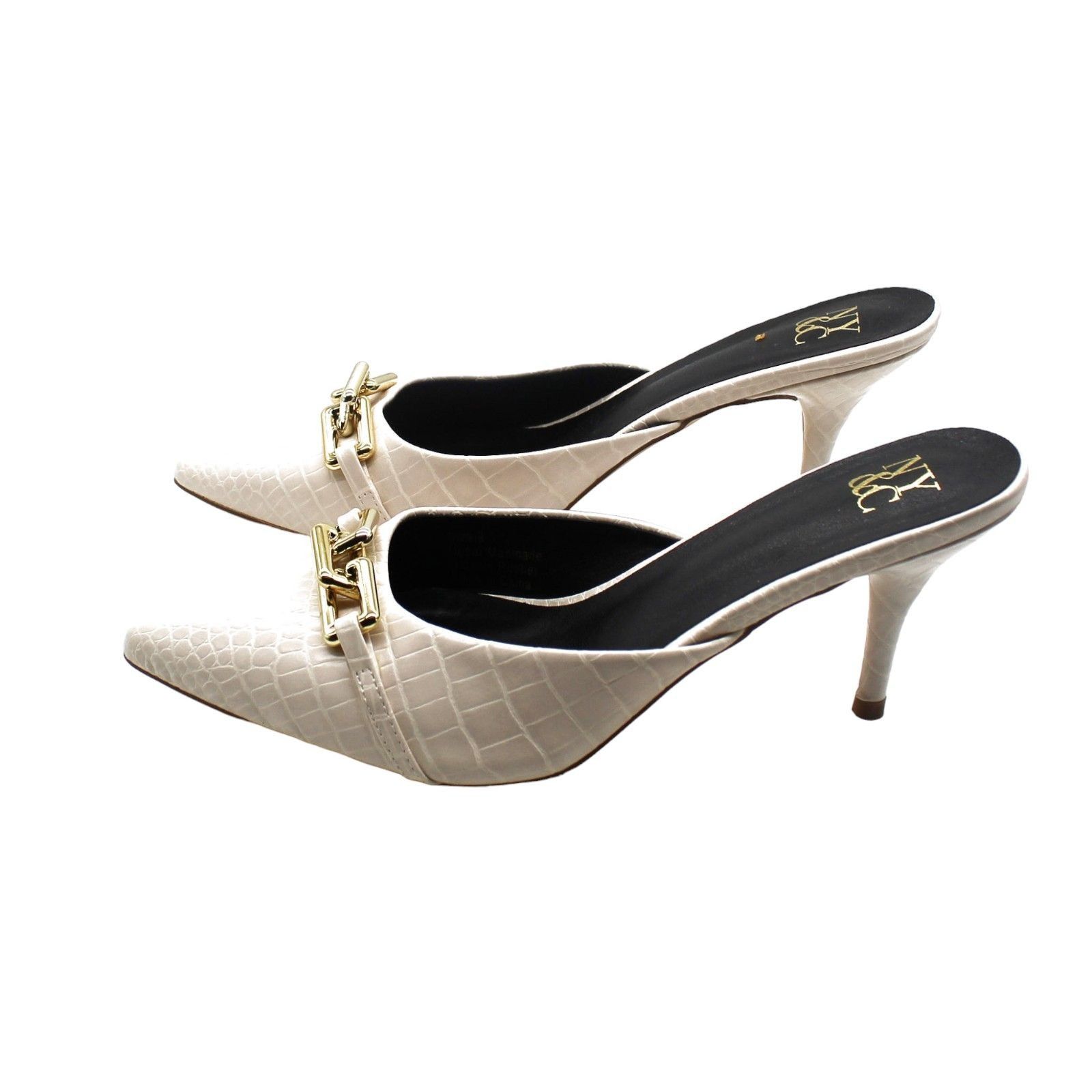 New York & Company Womens Kyra Heeled Mules