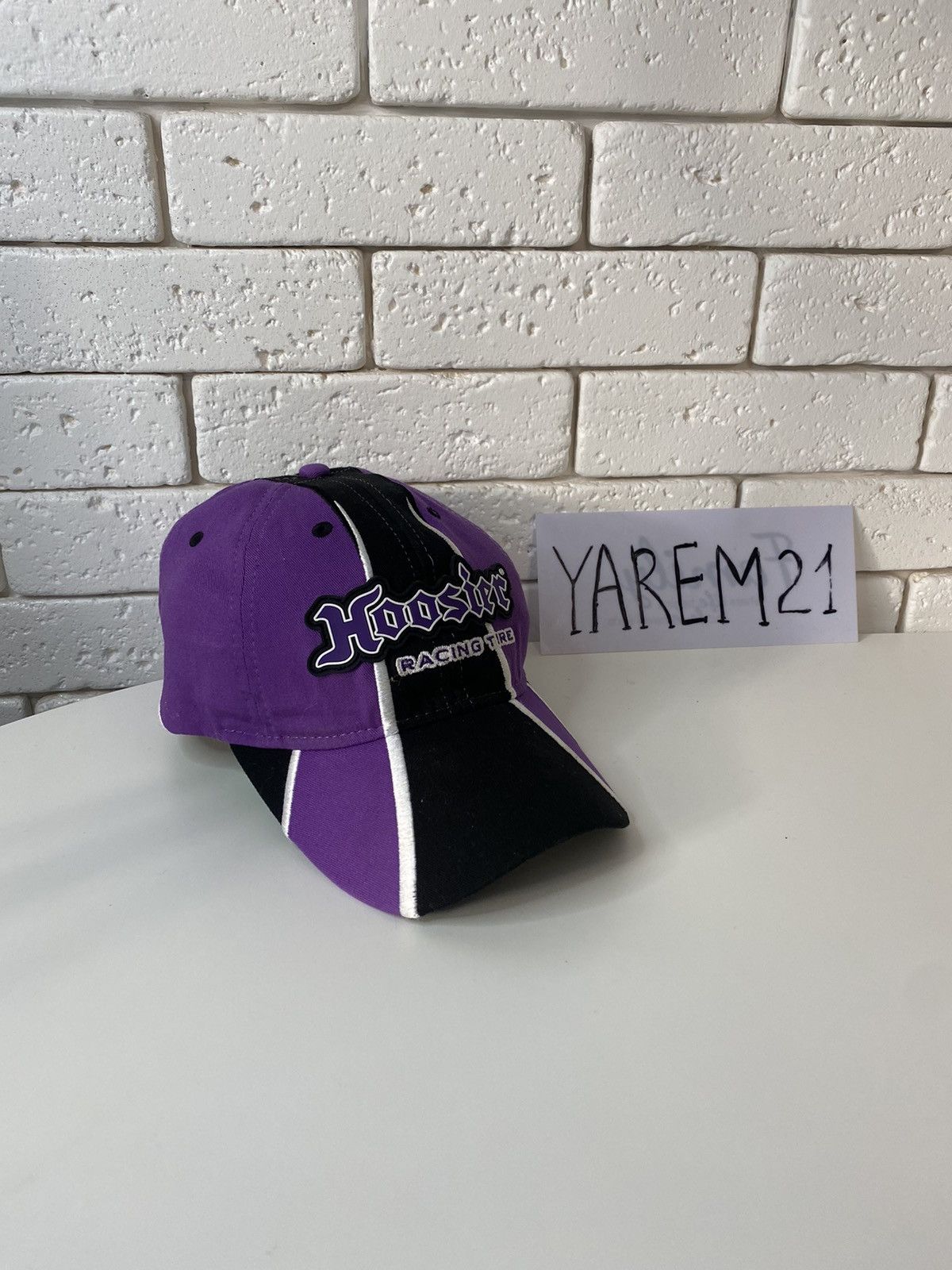 Racing Hoosier racing tire cap hat Grailed