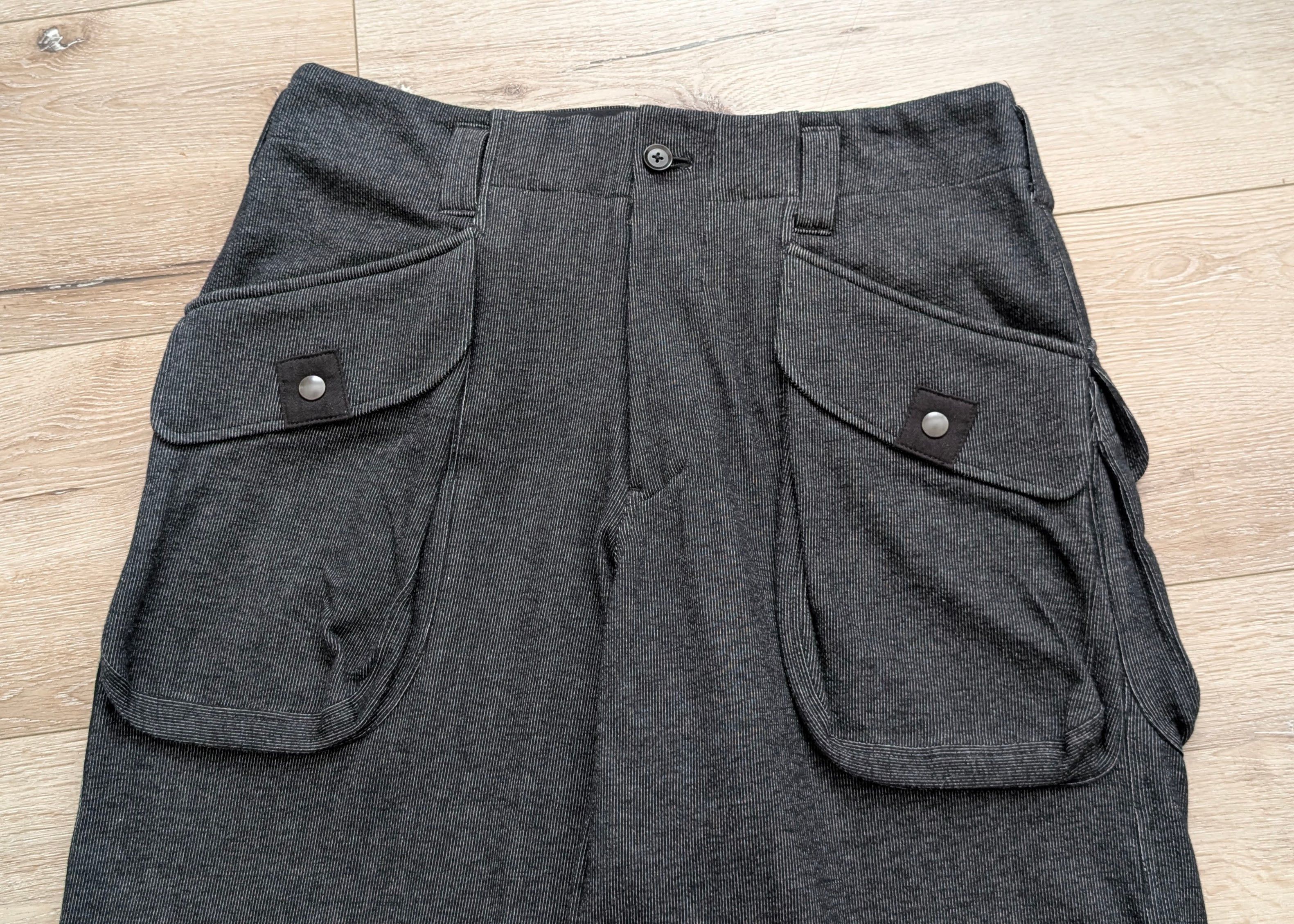 Yohji Yamamoto Yohji Yamamoto Grey Cotton Dbl Cargo Pkt Pant size 3 Size US 34 / EU 50 - 5 Thumbnail