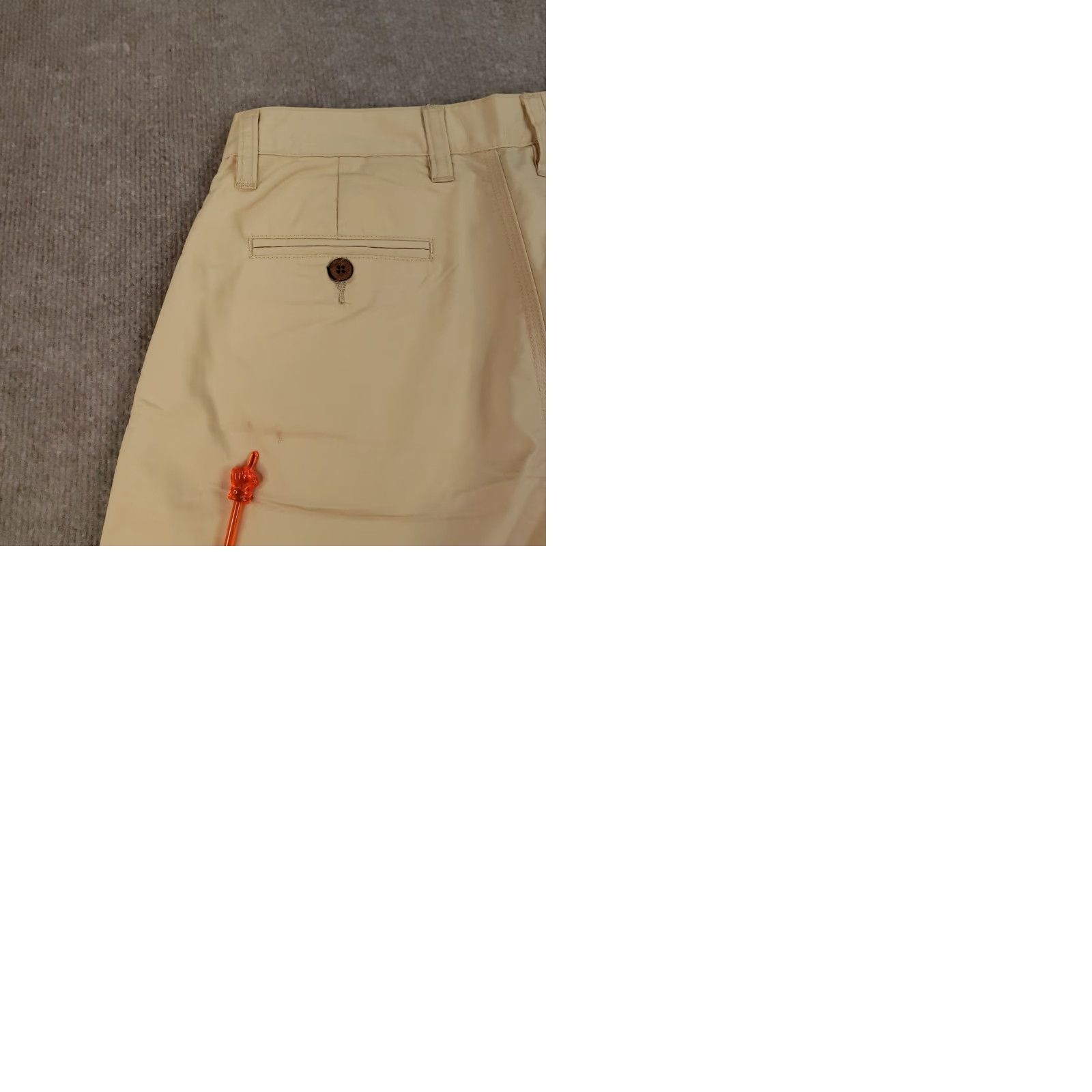 Mountain Khakis VINTAGE Mountain Khakis Shorts Mens 30 Beige Stretch Poplin Slim Fit 8" Inseam W82 Size US 30 / EU 46 - 11 Thumbnail