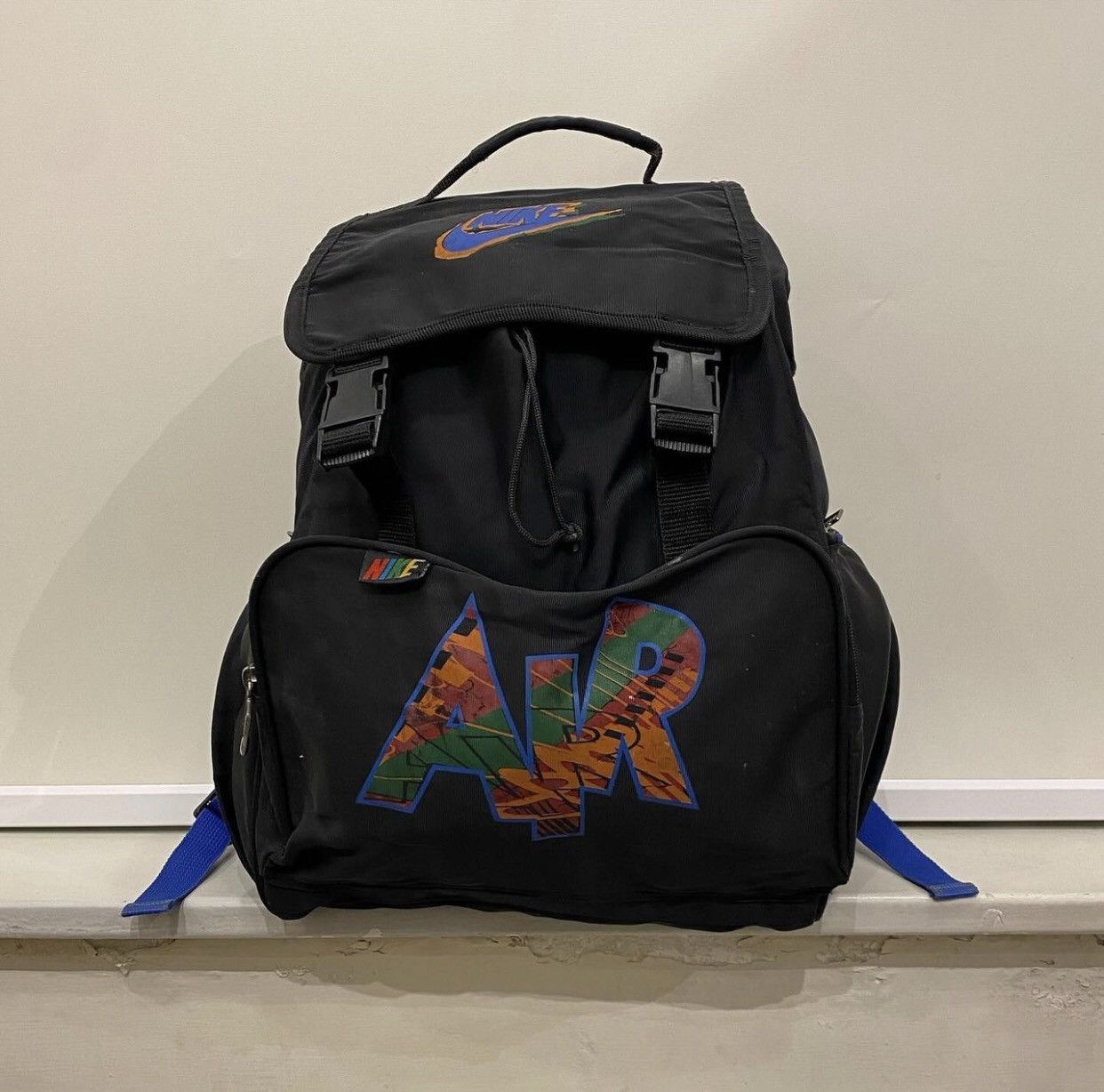 Nike × Vintage Nike Air Urban Jungle Vintage Backpack Size ONE SIZE - 2 Thumbnail