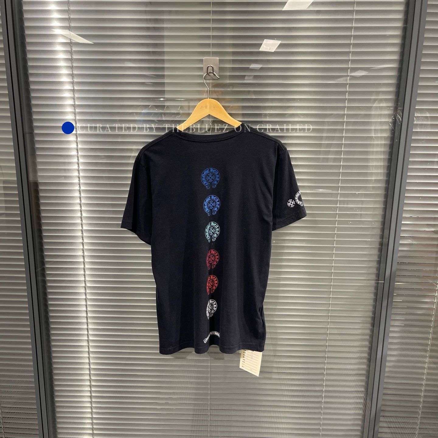 Chrome Hearts Vibrant Black Short Sleeve Tee Size US M / EU 48-50 / 2 - 1 Thumbnail