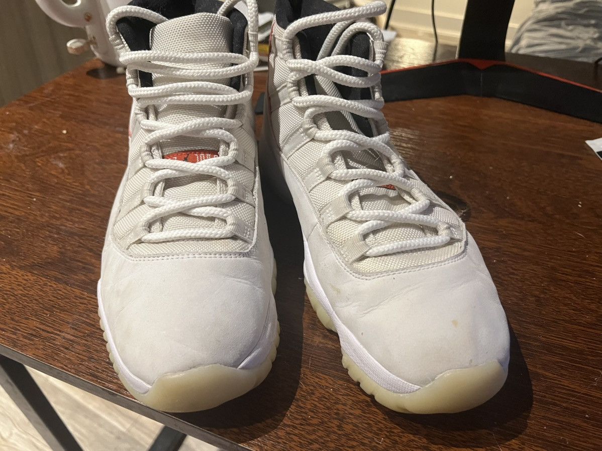 Nike Air jordan 11 platinum tint sz 10 Size US 10 / EU 43 - 4 Thumbnail