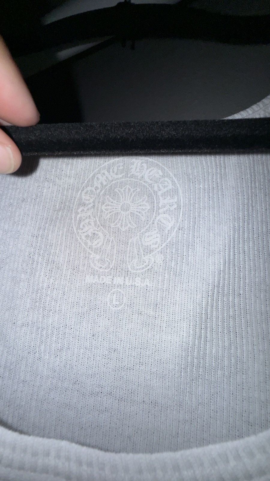 Chrome Hearts Chrome Hearts Richard Stark “FUCK YOU” Ribbed Tank Top Size US L / EU 52-54 / 3 - 6 Thumbnail