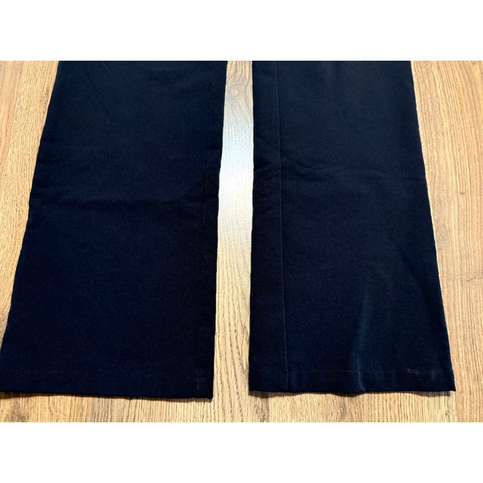 Vintage Lole Pants Women's Size 6 Black Straight Zip Pockets Buttons Flat Front Outdoors Pants Chocolate/Black Col? Size 28" / US 6 / IT 42 - 2 Thumbnail
