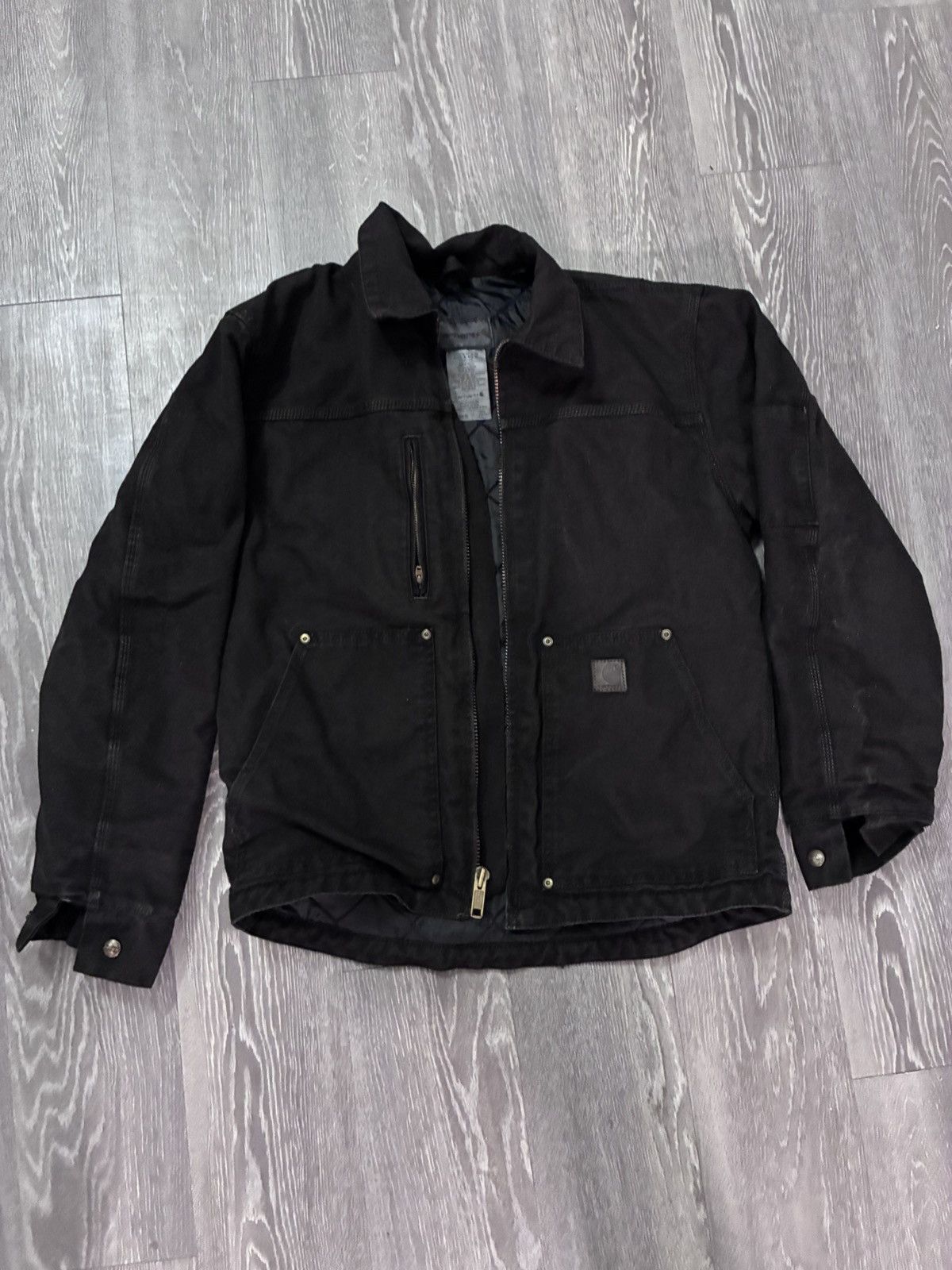 Carhartt carhartt jacket dark brown Size US S / EU 44-46 / 1 - 1 Thumbnail