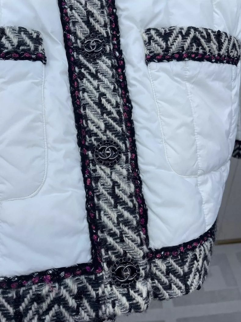 Chanel Chanel Forest series white cotton jacket 2504-Nextarrow Size XS / US 0-2 / IT 36-38 - 6 Thumbnail
