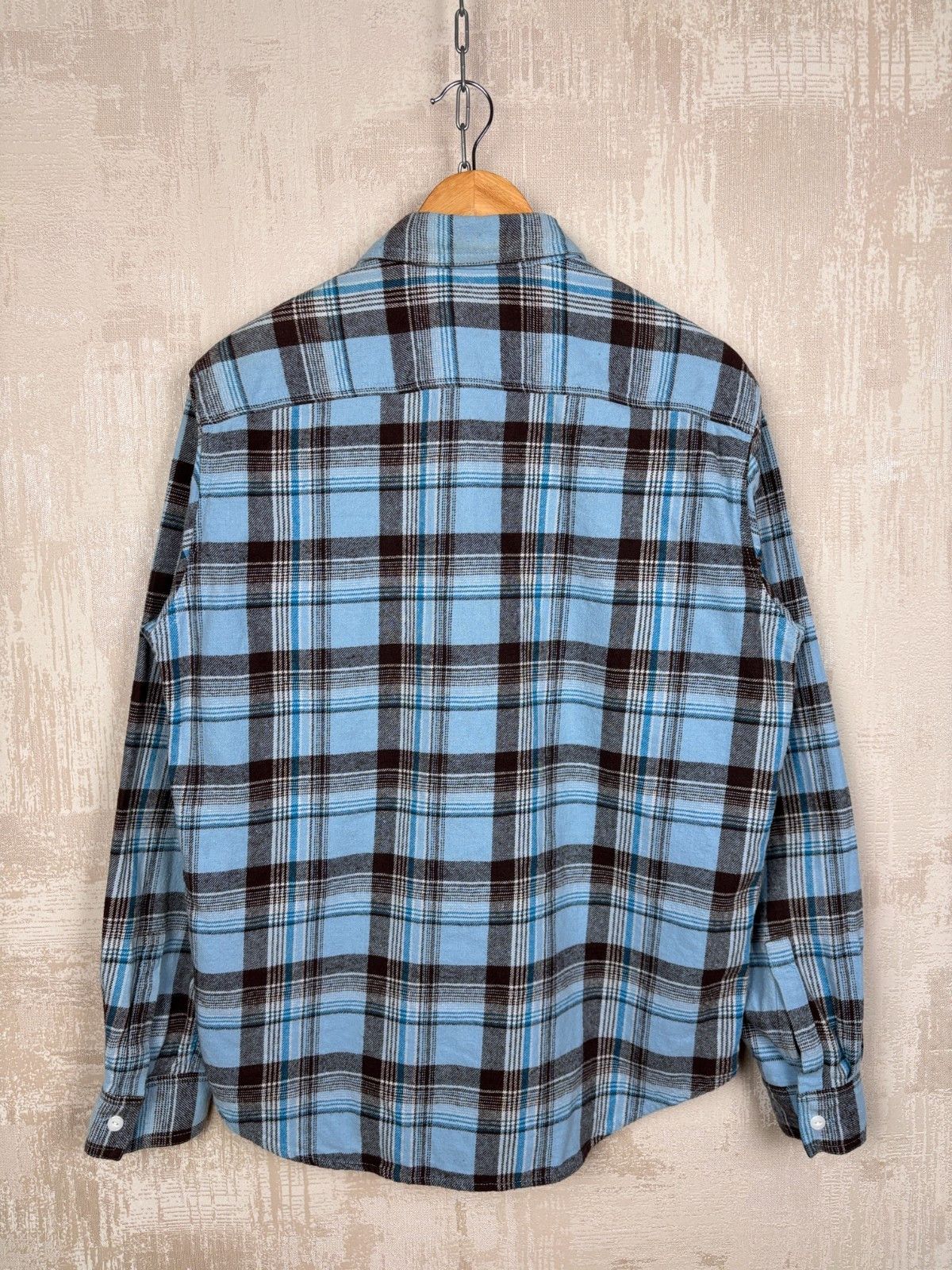 Beams Plus Beams Plus Flannel Shirt Pockets Size fits to M-L Size US M / EU 48-50 / 2 - 15 Thumbnail