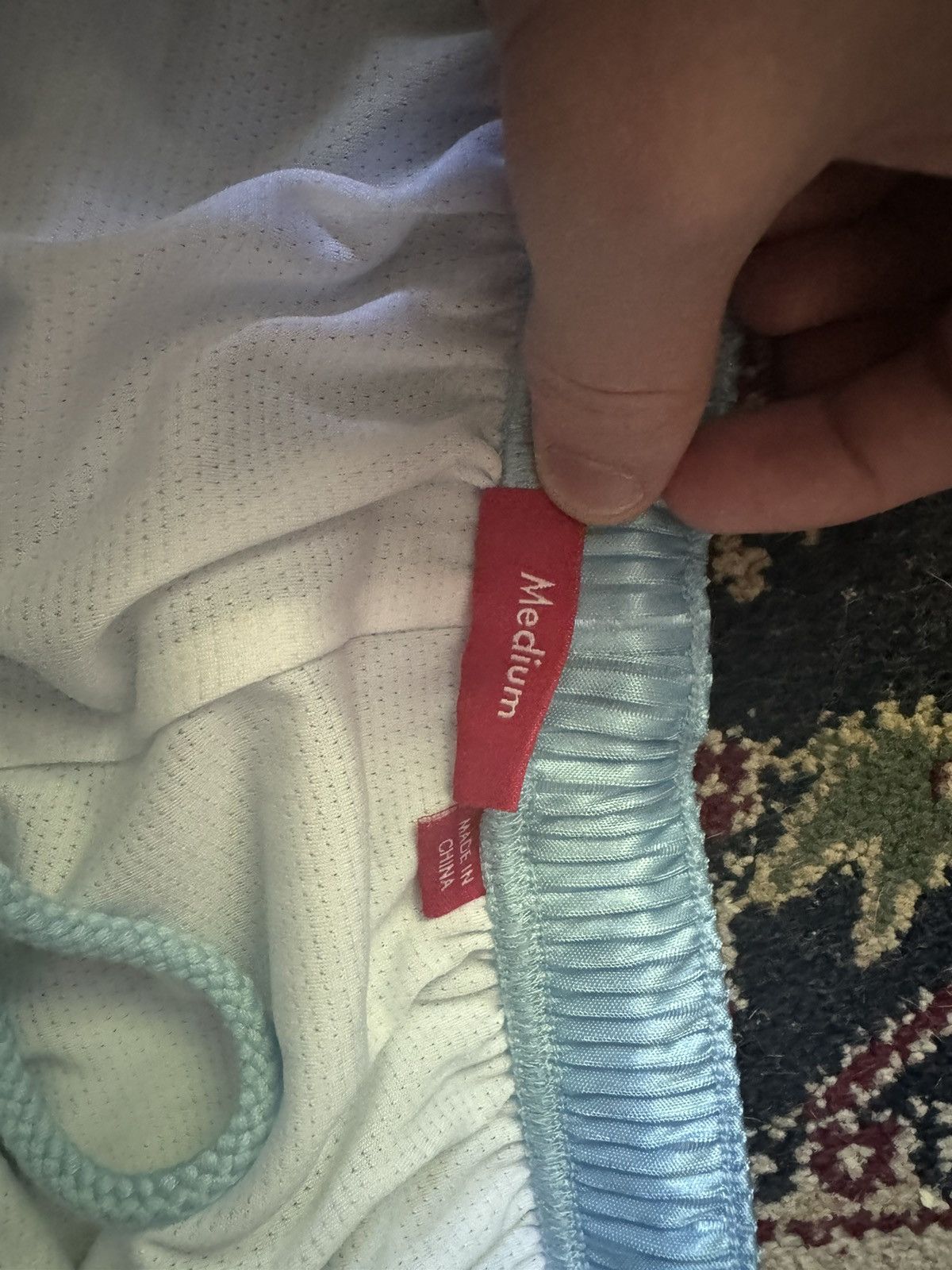 Supreme Supreme Gradient Mesh Stripe Short Size US 31 - 5 Thumbnail