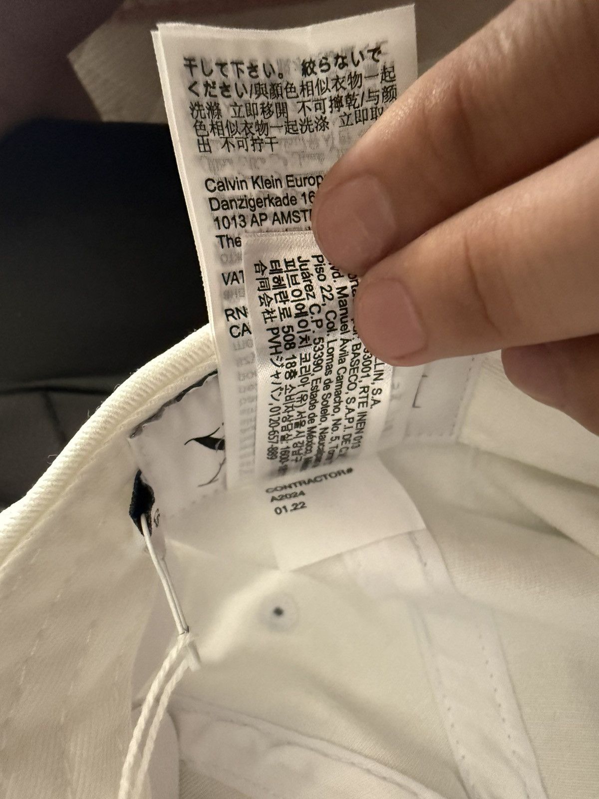 Calvin Klein × Palace Palace Calvin Klein 6-Panel Hat Size ONE SIZE - 6 Thumbnail