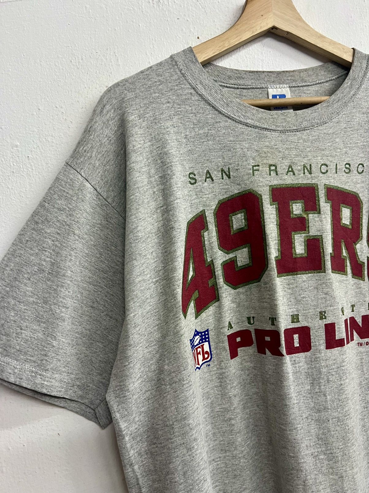 NFL × Vintage Vintage 90s NFL Pro Line San Francisco 49ers Tee Size US L / EU 52-54 / 3 - 3 Thumbnail