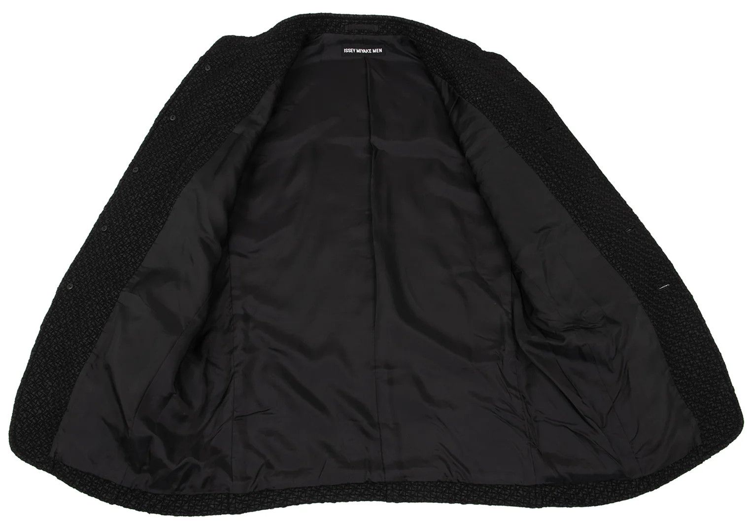 Issey Miyake Band Collar Jacket in Black - Size 2 Size US M / EU 48-50 / 2 - 12 Thumbnail