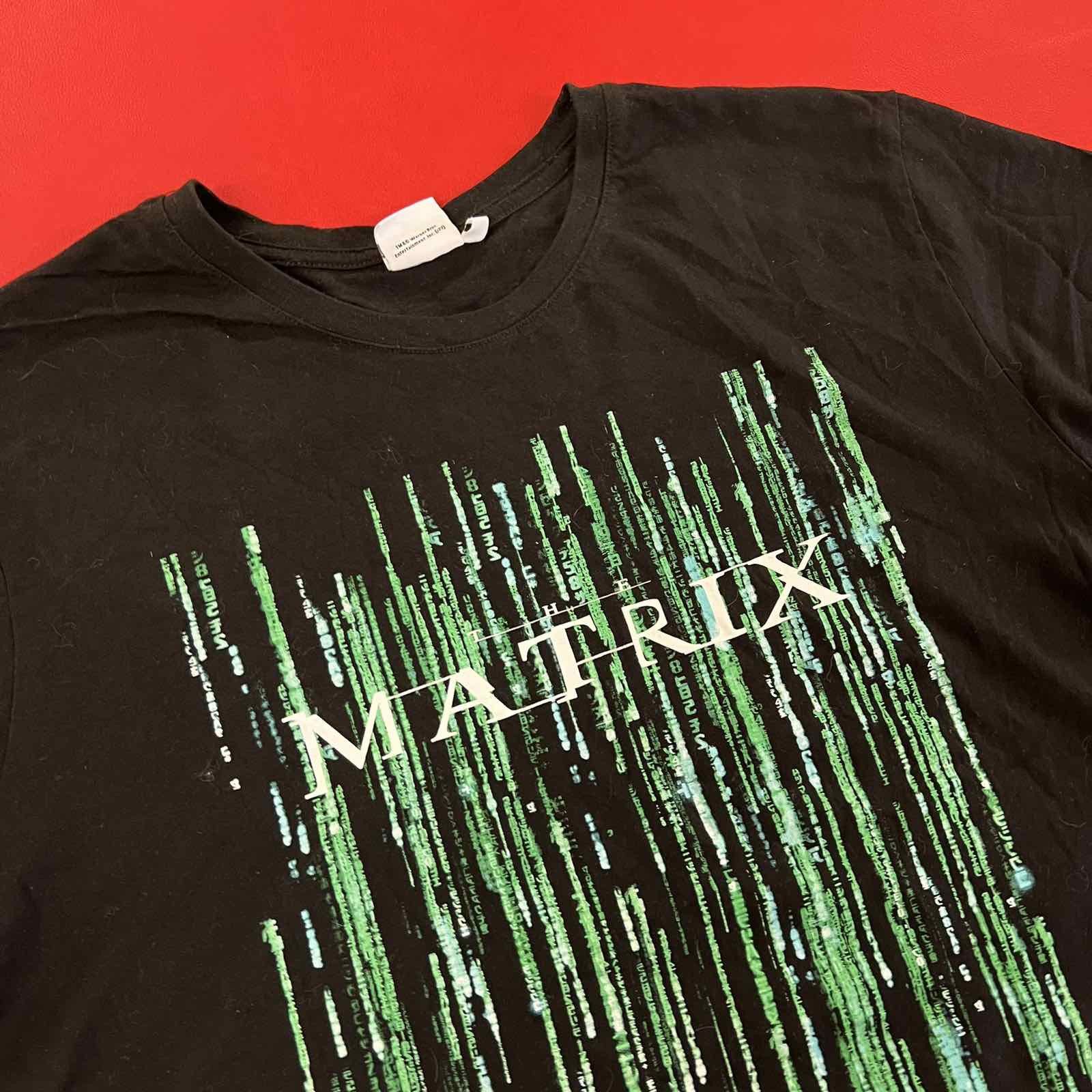 Vintage Vintage The Matrix Promo T-Shirt Sz L Size US L / EU 52-54 / 3 - 3 Thumbnail