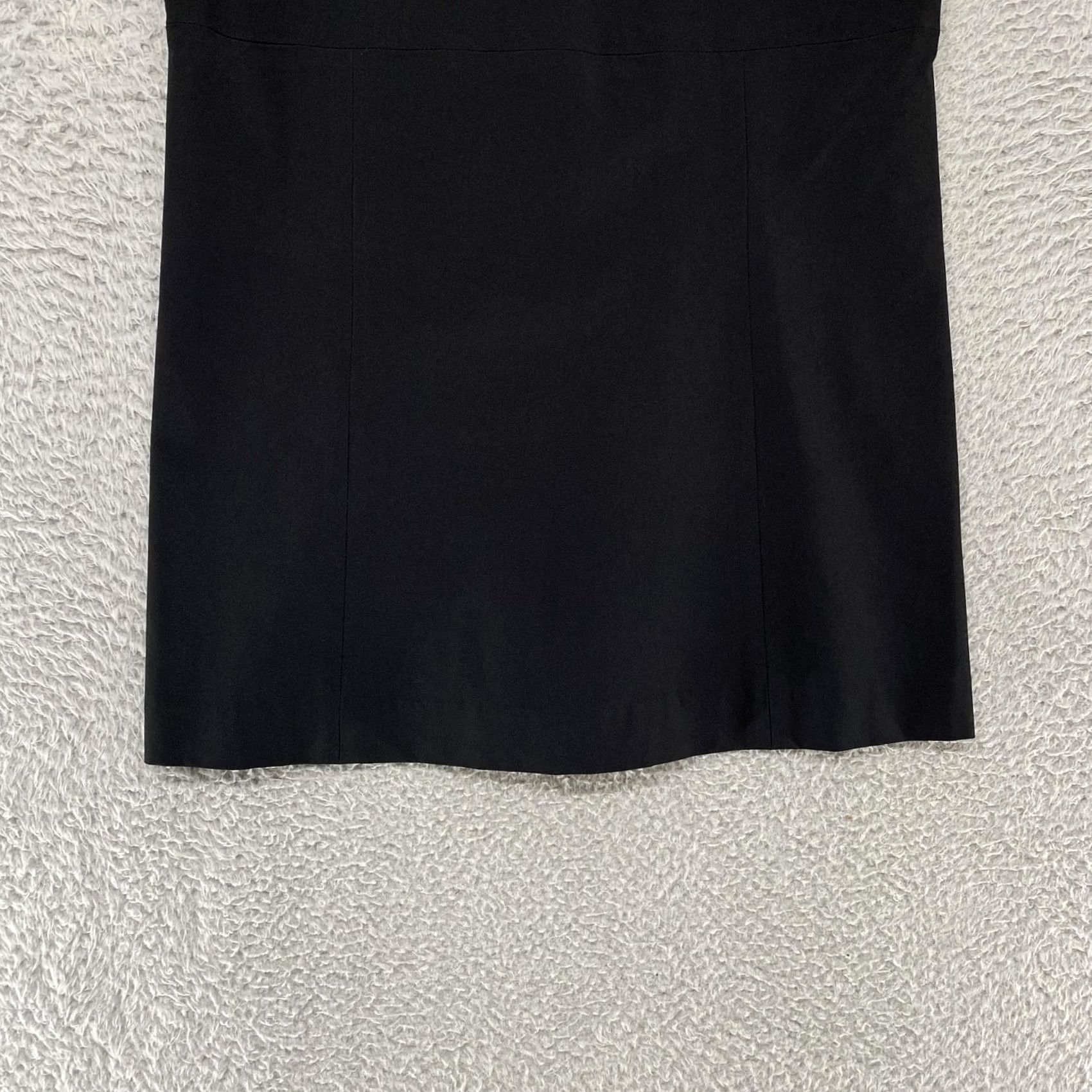 Theory Theory Dress Womens L Sleeveless Shift Office Black Minimalist Long Sleeve None Size L / US 10 / IT 46 - 2 Thumbnail