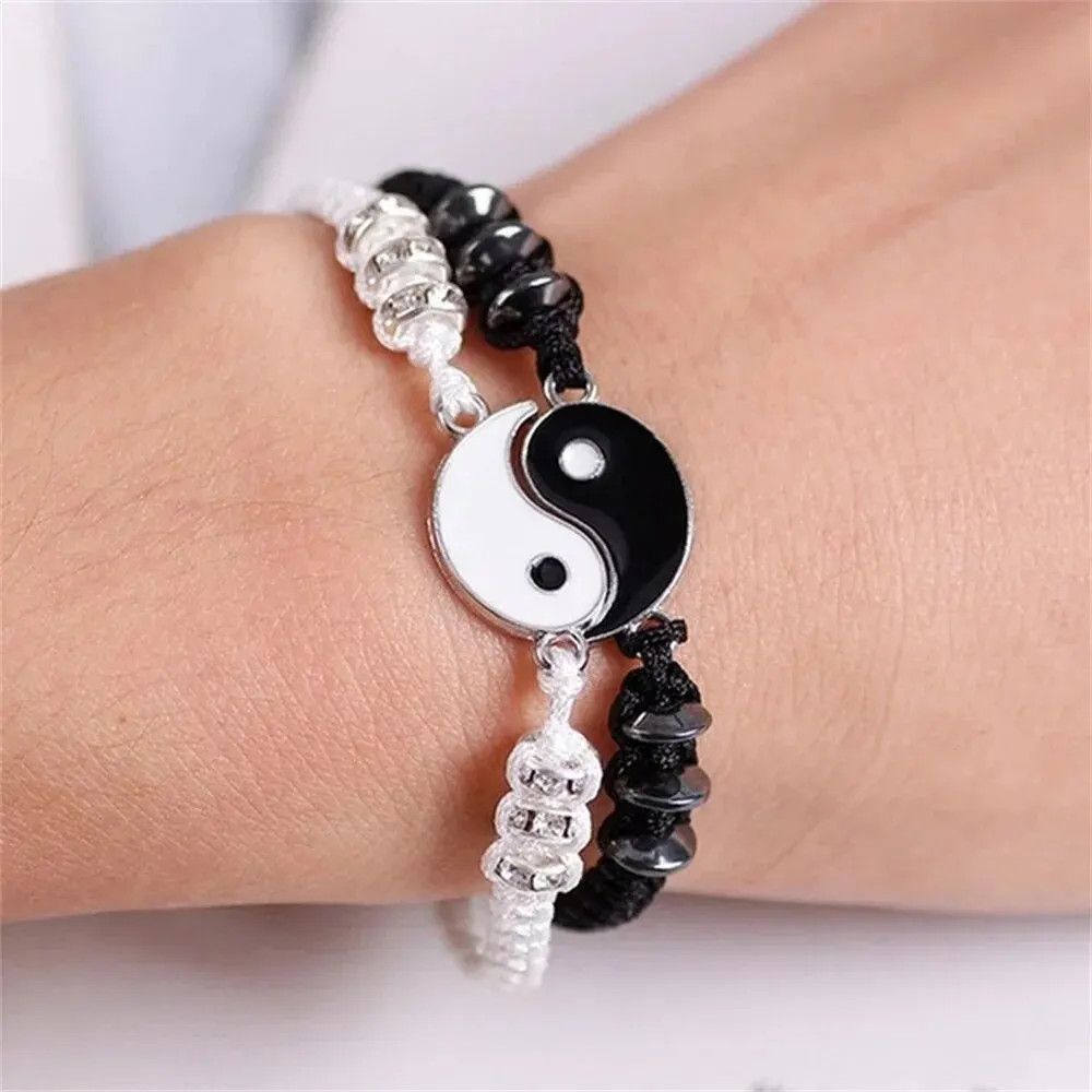 Other Ying Yang Tai Chi Adjustable Bracelet Size ONE SIZE - 1 Thumbnail