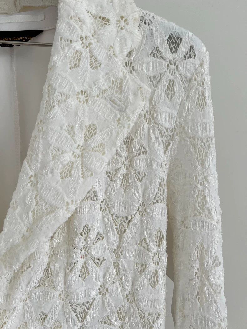 Comme des Garcons Comme des Garcons Lace dovetail coat Size M / US 6-8 / IT 42-44 - 7 Thumbnail