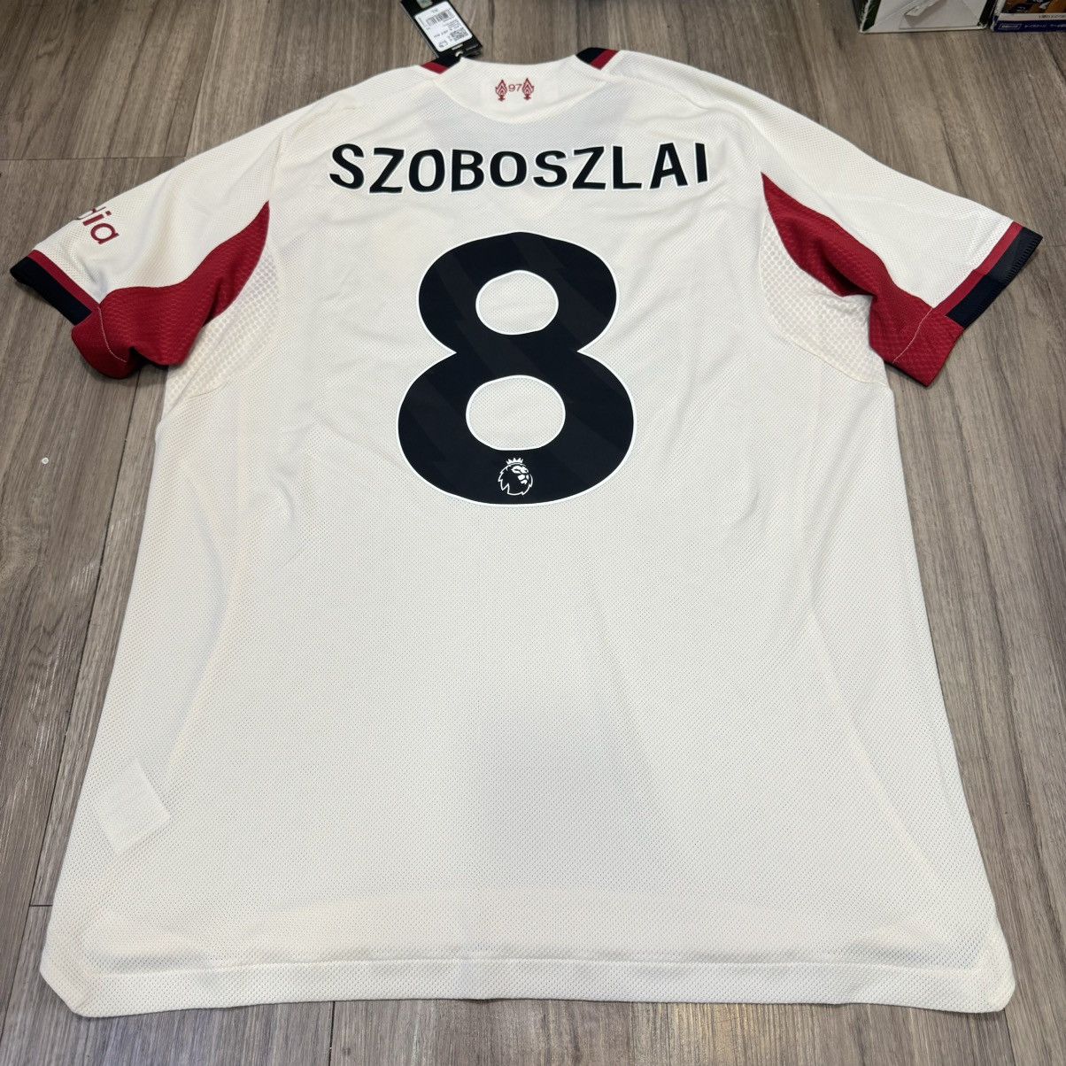 Adidas Liverpool 25/26 player issue away shirt #8 Szoboszlai (bnwt) Size US L / EU 52-54 / 3 - 2 Thumbnail