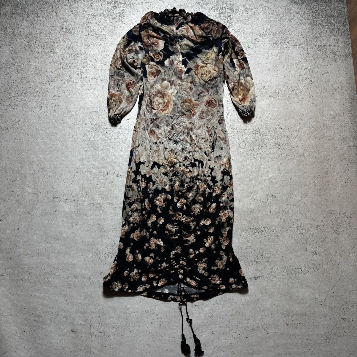 Jean Paul Gaultier 1990 archive jean paul gaultier dress with roses print Size S / US 4 / IT 40 - 15 Thumbnail