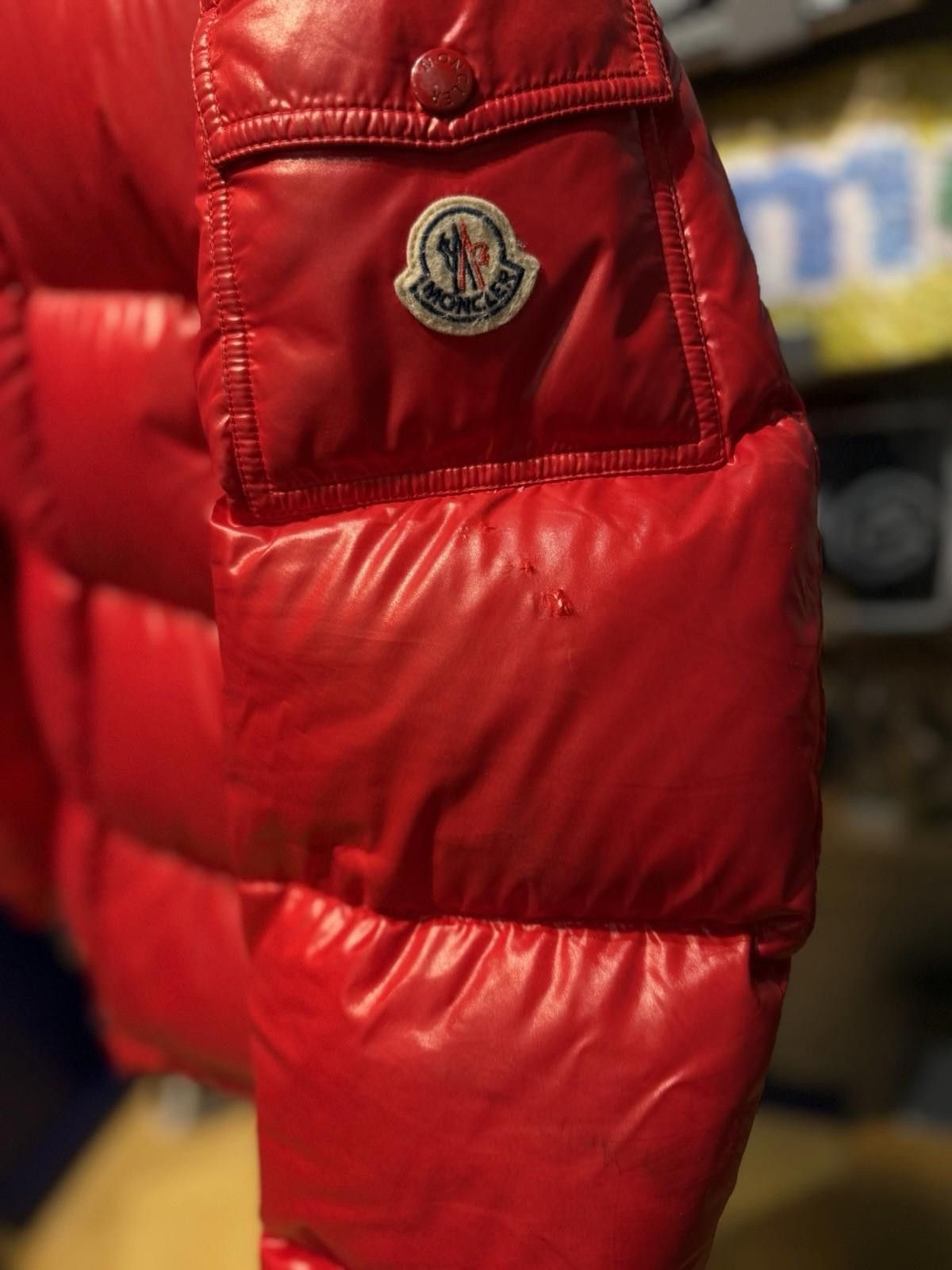 Moncler Moncler Maya Gibbotto Puffer Down Jacket Red Size 5 $1500 Size US L / EU 52-54 / 3 - 5 Thumbnail