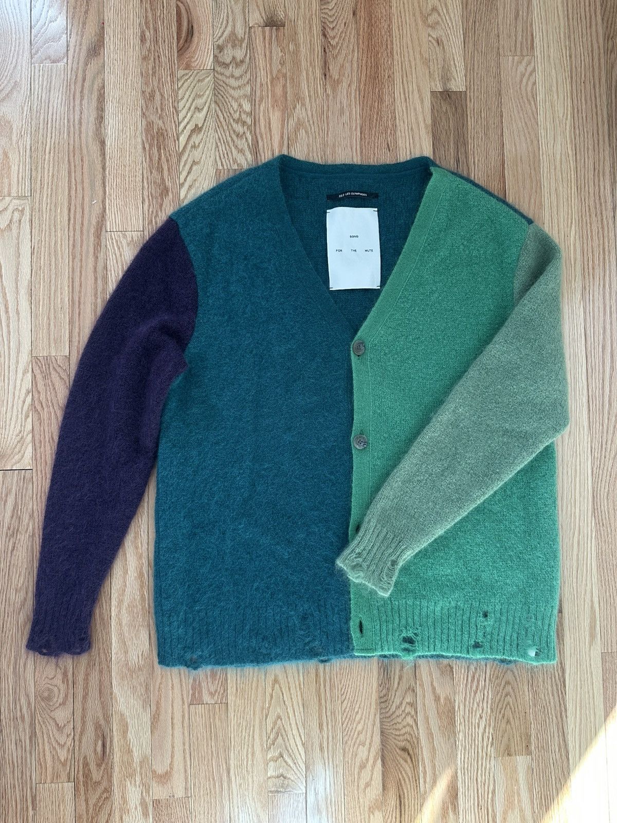 Song For The Mute Oversized Mohair Cardingan Size US M / EU 48-50 / 2 - 1 Thumbnail