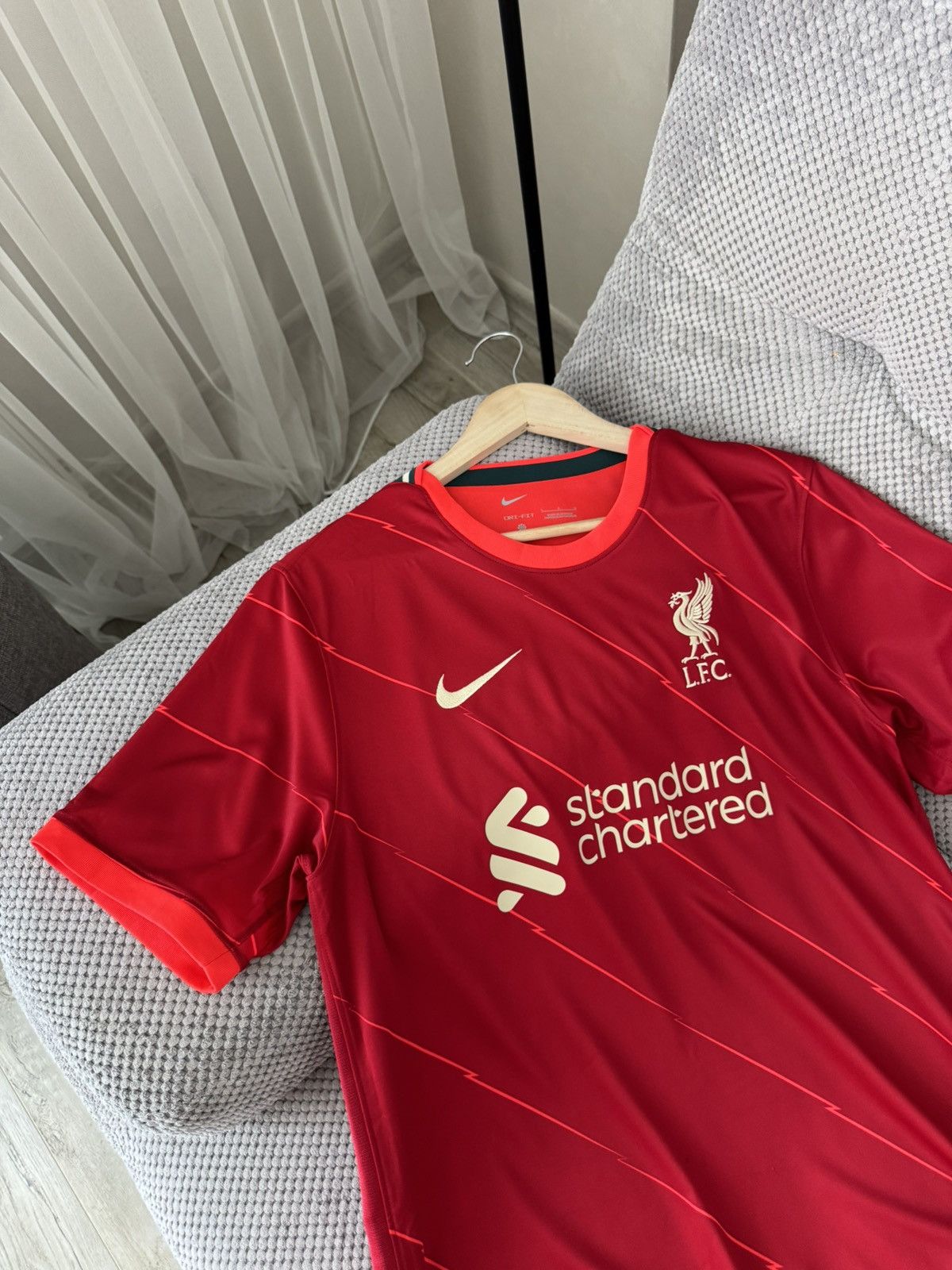 Nike Liverpool Premier League 2021 2022 Home Jersey