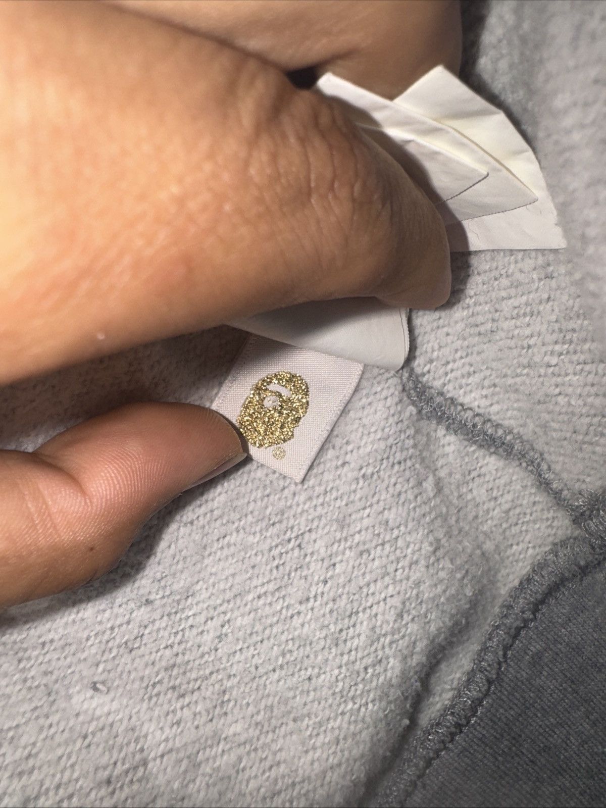 Bape Bape Shark Face WGM Embroidered Crewneck (2017) Size US M / EU 48-50 / 2 - 9 Thumbnail