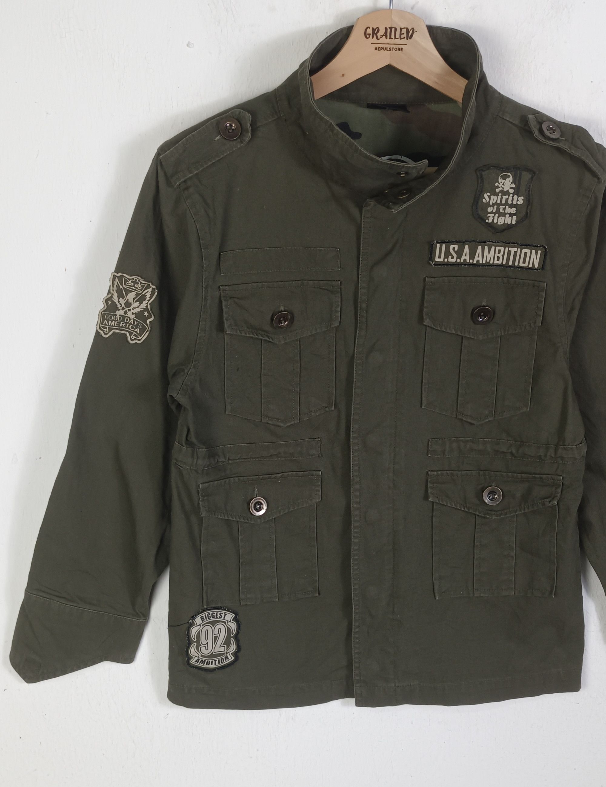 Seditionaries V Street Skool Army Military Utility Jacket Size S / US 4 / IT 40 - 4 Thumbnail