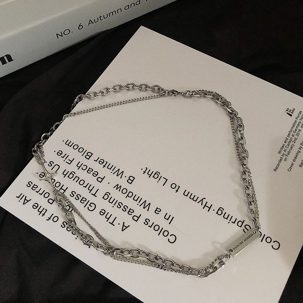 Other Dark STEAL! Y2K Chains Necklace Chain Size ONE SIZE - 4 Thumbnail