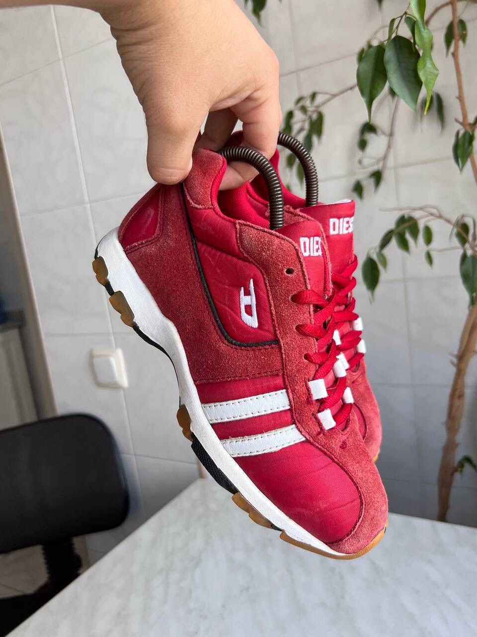 Diesel Vintage Logo Diesel Sneakers Avant Garde Moto Style 2000s Size US 5 / EU 37 - 10 Thumbnail