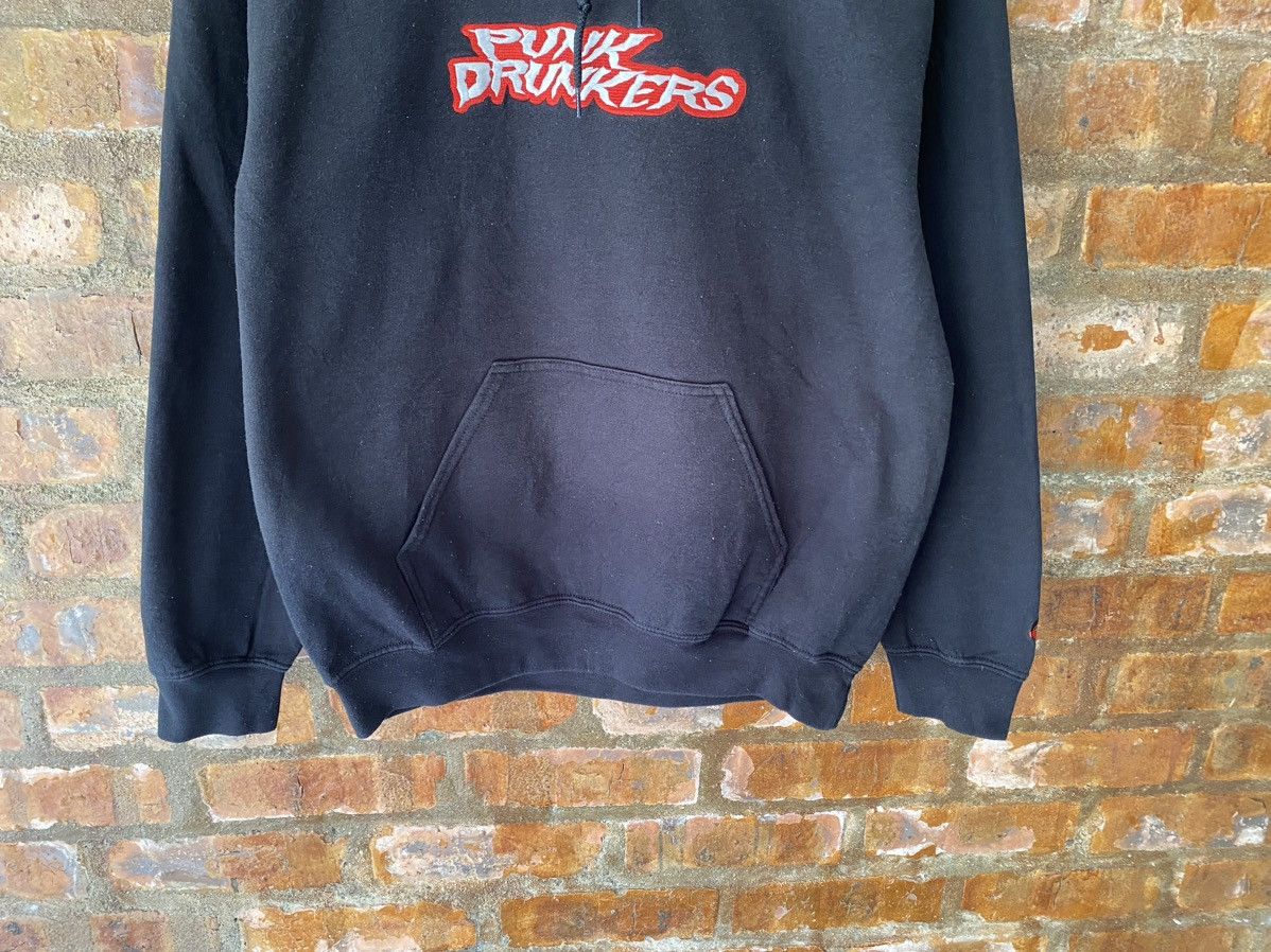 Japanese Brand 2000s Punk Drunker Japan embroidered logo hoodie Size US M / EU 48-50 / 2 - 4 Thumbnail