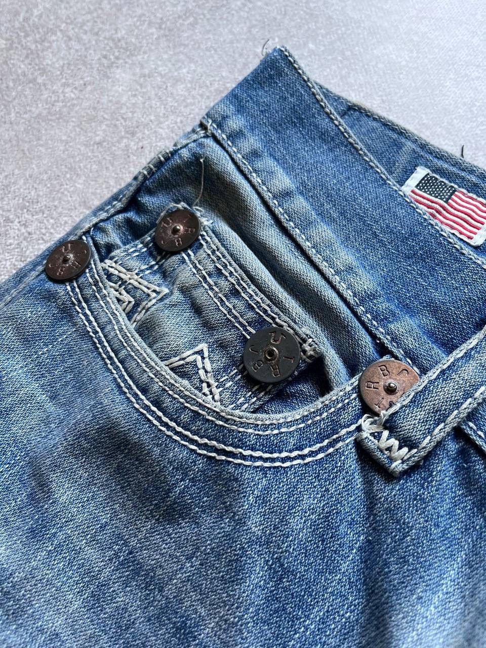 True Religion × Vintage Vintage True Religion Baggy Jeans Y2K 32 Size US 32 / EU 48 - 8 Thumbnail