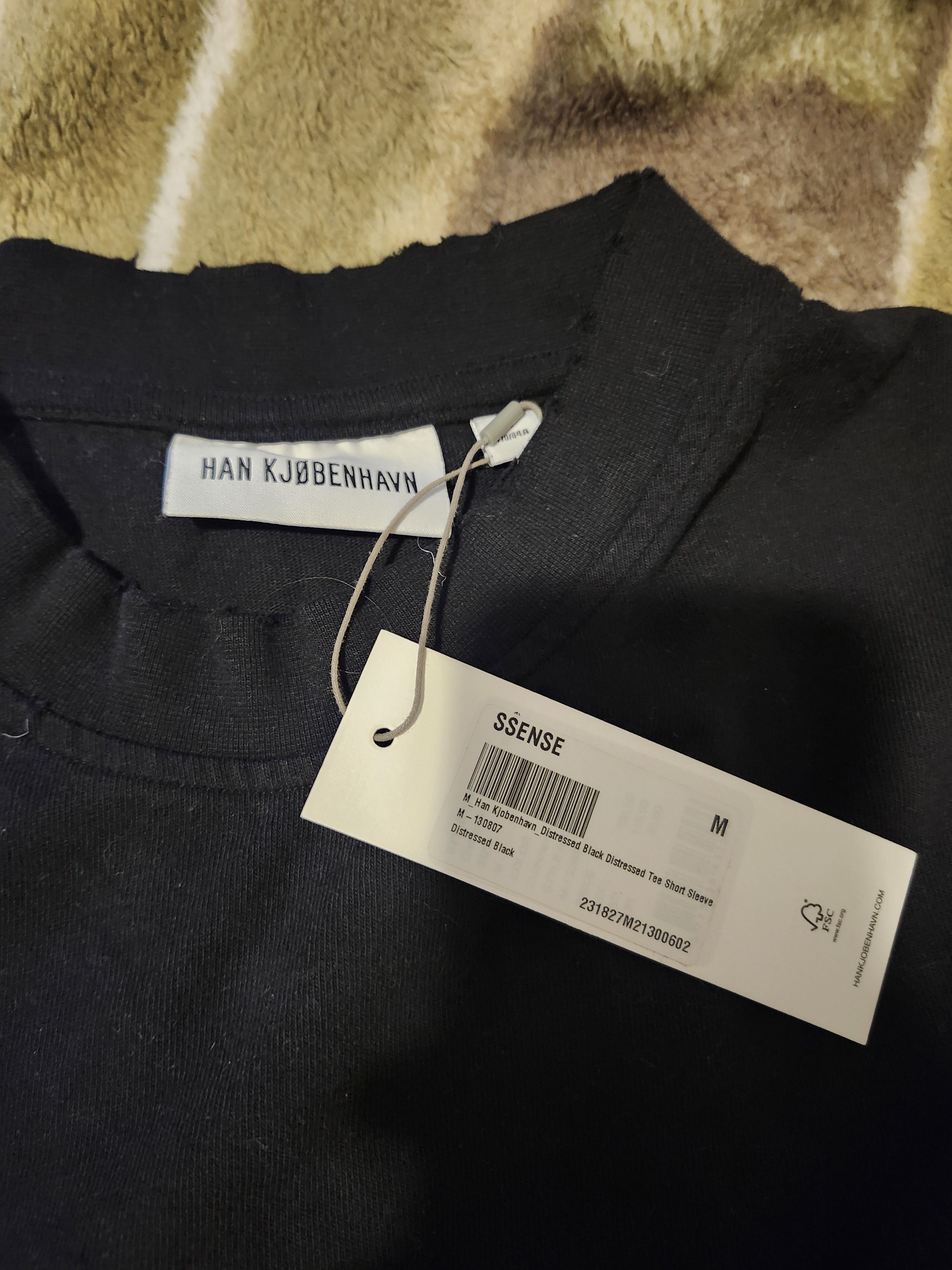 Han Kjobenhavn Black T-Shirt Size US M / EU 48-50 / 2 - 3 Thumbnail