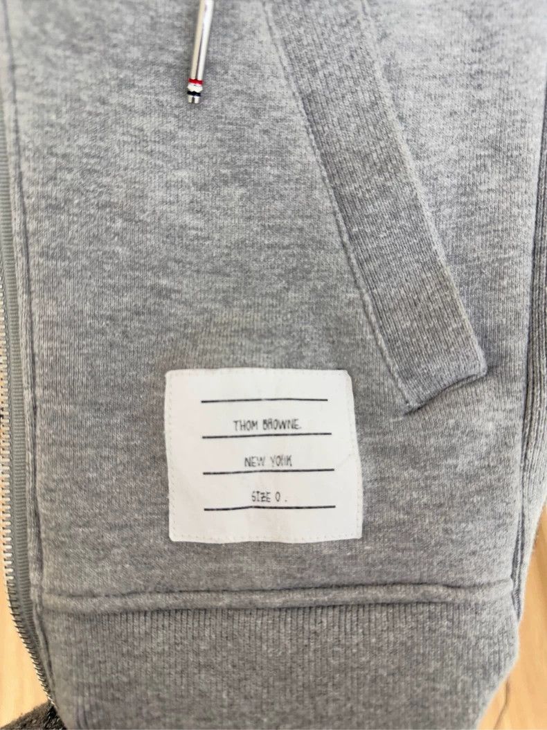 Thom Browne Thom Browne Zippered hoodie Size US XS / EU 42 / 0 - 5 Thumbnail