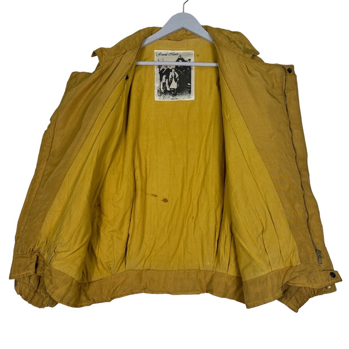 Japanese Brand 🔥 VINTAGE FRIEND HOUSE BOMBER JACKET Size US M / EU 48-50 / 2 - 11 Thumbnail