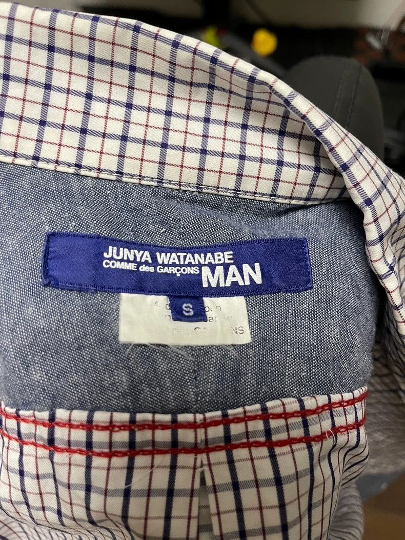 Junya Watanabe Junya Watanabe Checked Long Sleeve Shirt Size US S / EU 44-46 / 1 - 5 Thumbnail