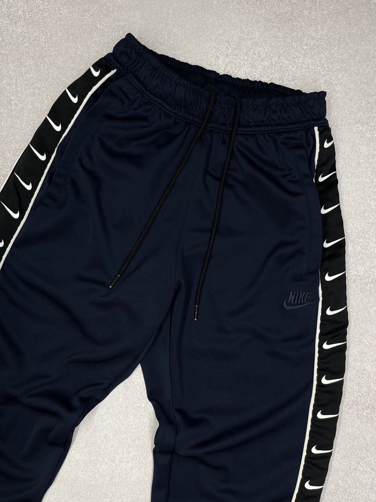 Nike Mens Nike Multilogo Swoosh Navy Sweatpants Lampas Size US 30 / EU 46 - 3 Thumbnail