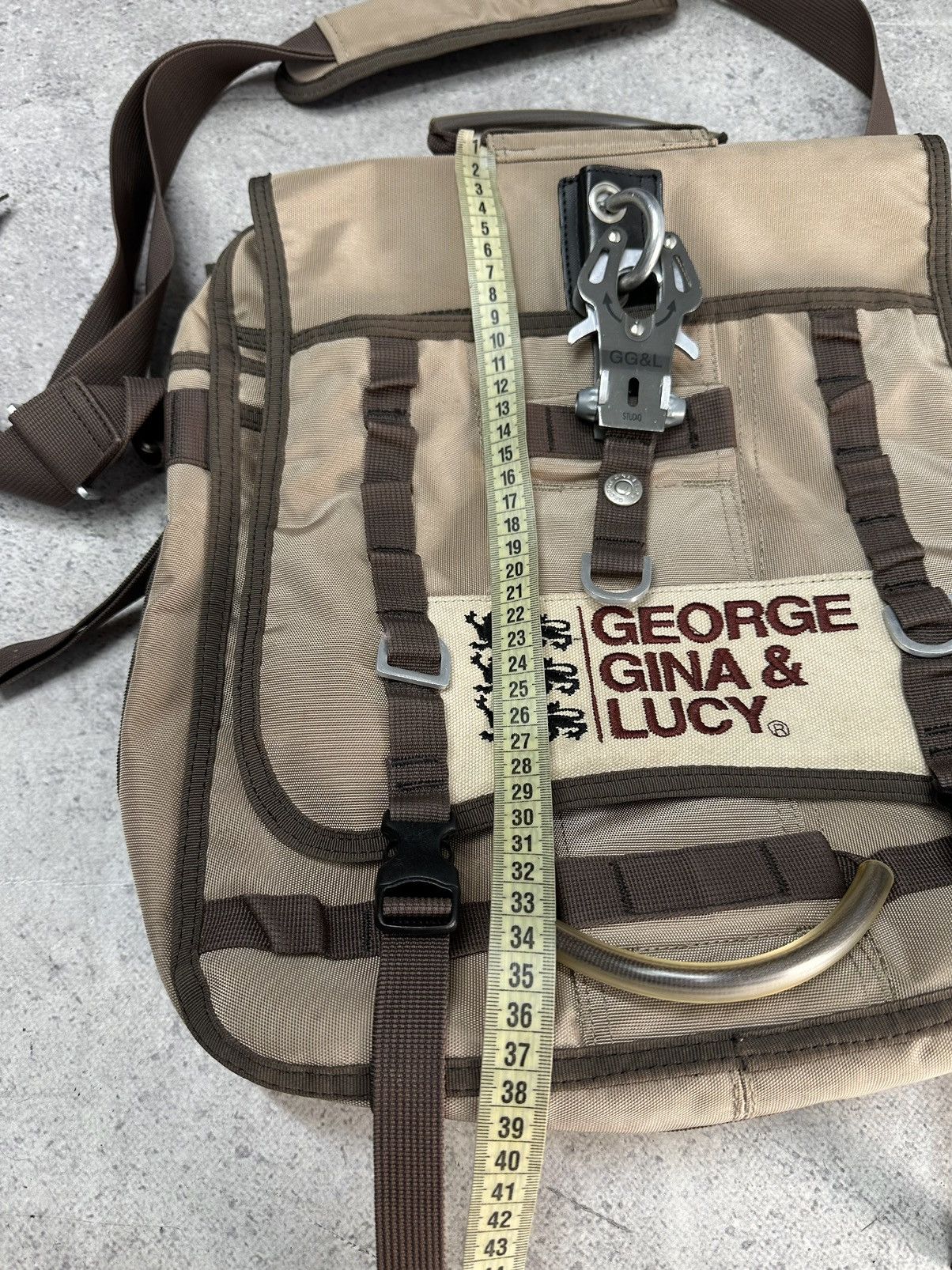 Japanese Brand GGL Bag George Gina&Lucy Alyx Bag Style Cargo Size ONE SIZE - 16 Thumbnail
