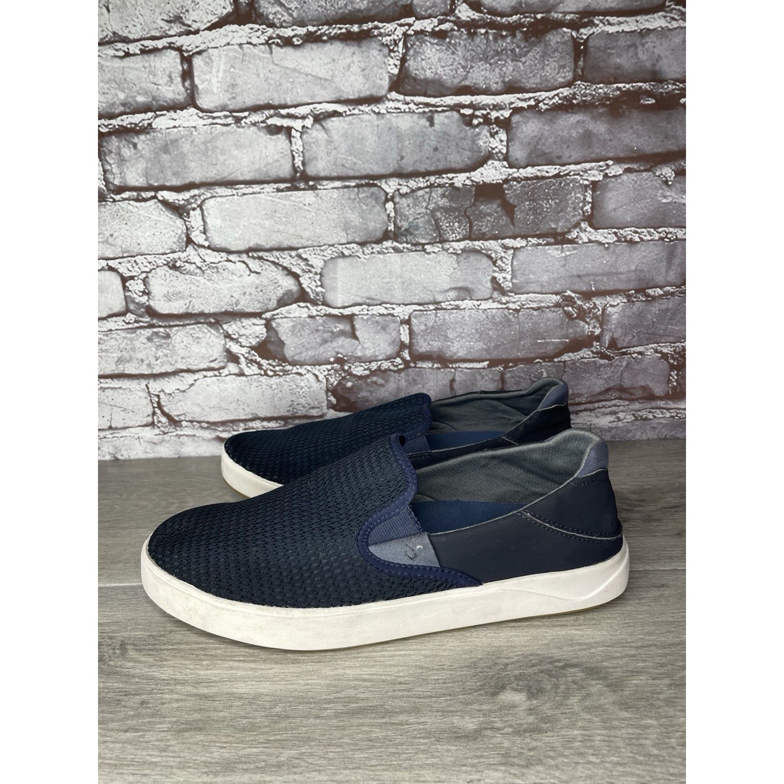 Olukai OluKai Lae' Ahi Navy Blue Mesh Slip On Loafer Shoes Men Sz 1 Size US 10.5 / EU 43-44 - 1 Thumbnail