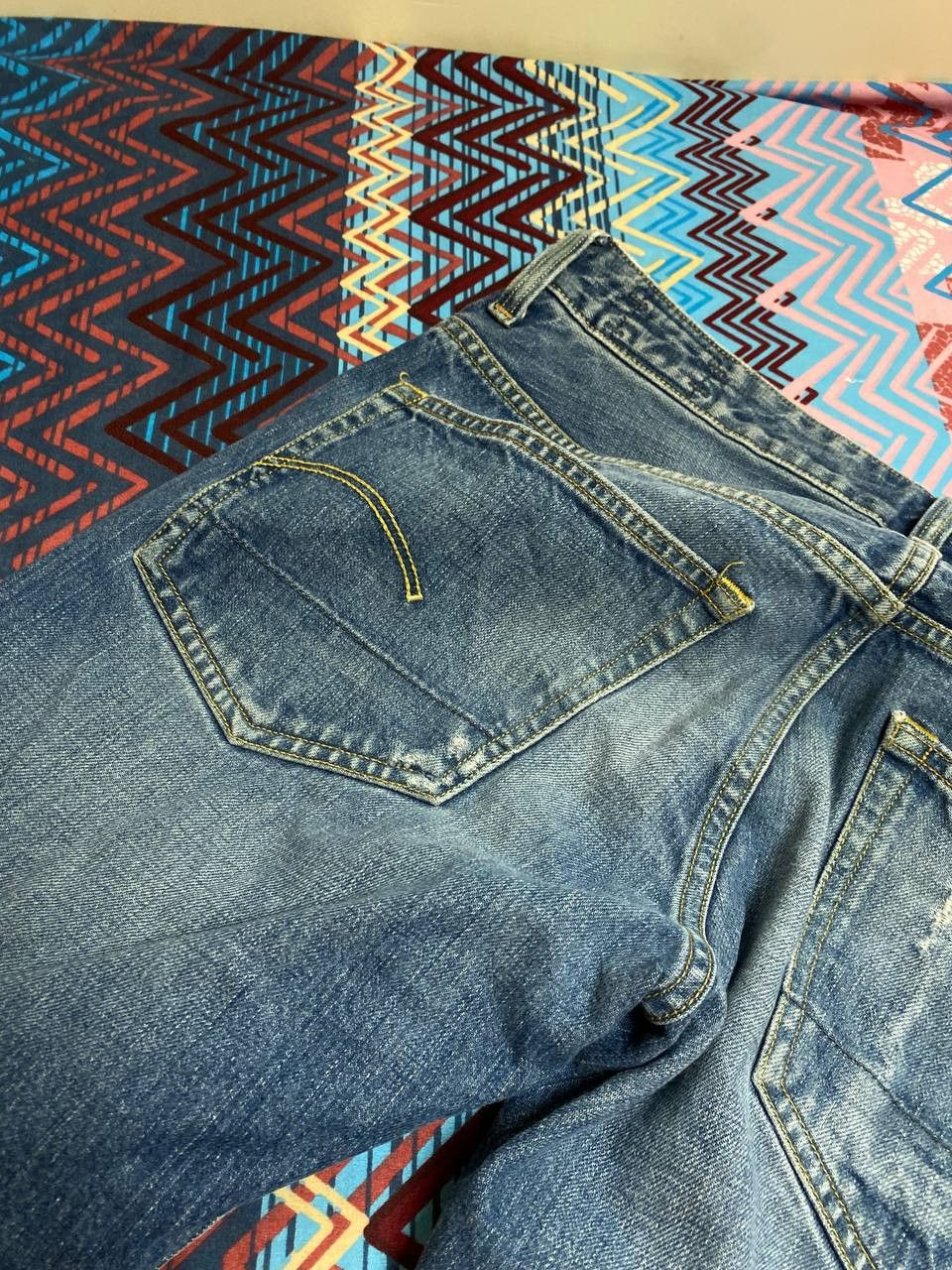 G-Star × Vintage Vintage G-Star Raw Distressed Tapered Jeans G-star 96 Y2K Size US 32 / EU 48 - 18 Thumbnail