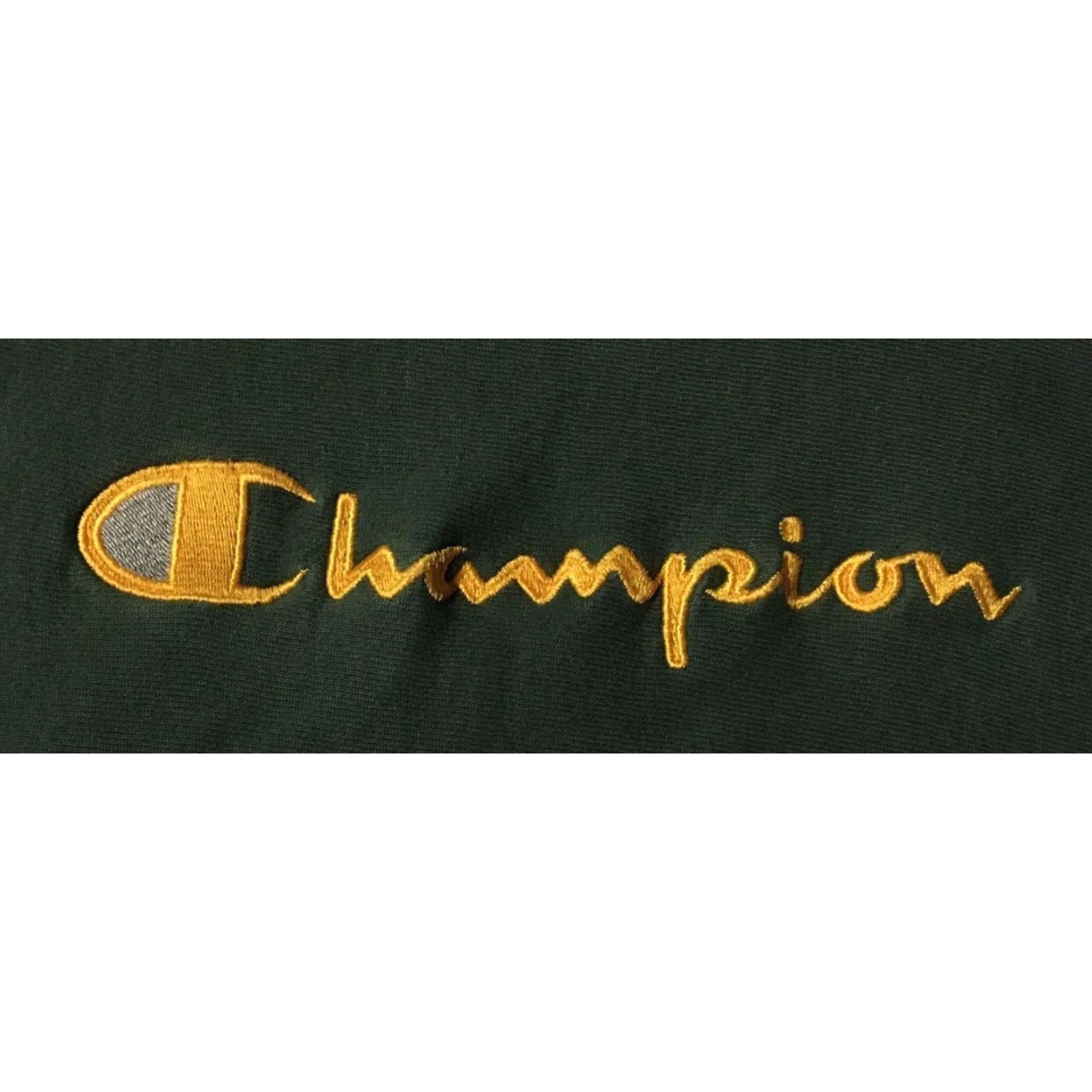 Scholl VINTAGE Champion Reverse Weave Spellout Sweatshirt L USA College Grunge 90s 80s Green Mens L Regular Pullover Reversible Shirt Hoodie Size US L / EU 52-54 / 3 - 2 Thumbnail