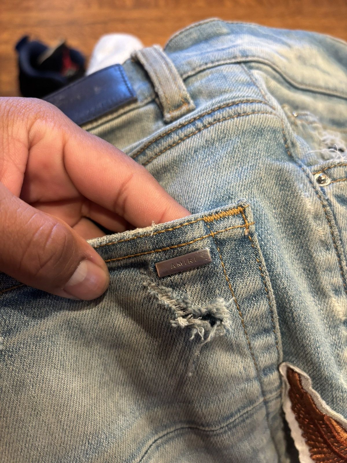 Amiri Amiri jeans Size US 34 / EU 50 - 16 Thumbnail