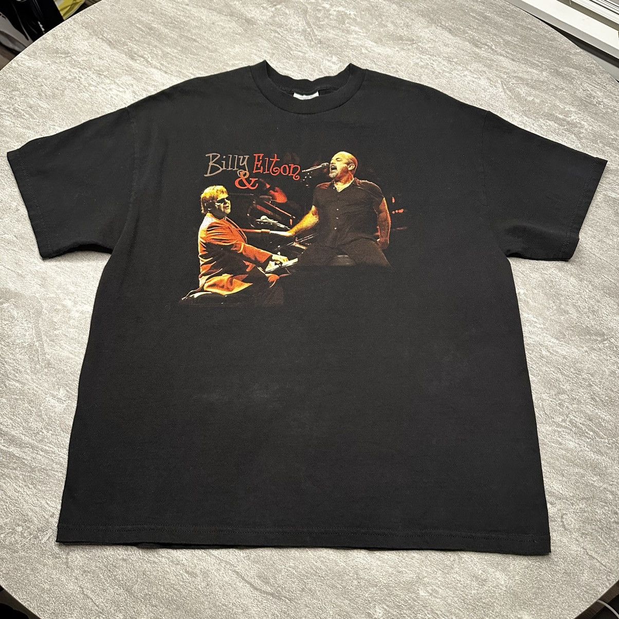 Band Tees × Vintage VintageY2K Billy Joel Elton John Face to Face Tour Shirt Size US XL / EU 56 / 4 - 1 Thumbnail