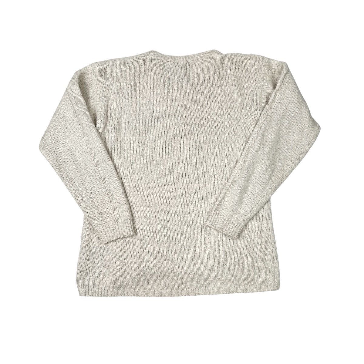 Vintage Vintage Lisa International Fisherman Knitted Silk Sweater Size L / US 10 / IT 46 - 5 Thumbnail