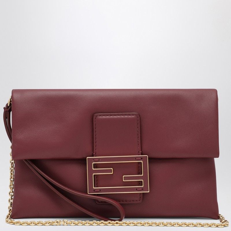 Fendi Fendi Mamma Baguette Pouch Red Size ONE SIZE - 1 Thumbnail