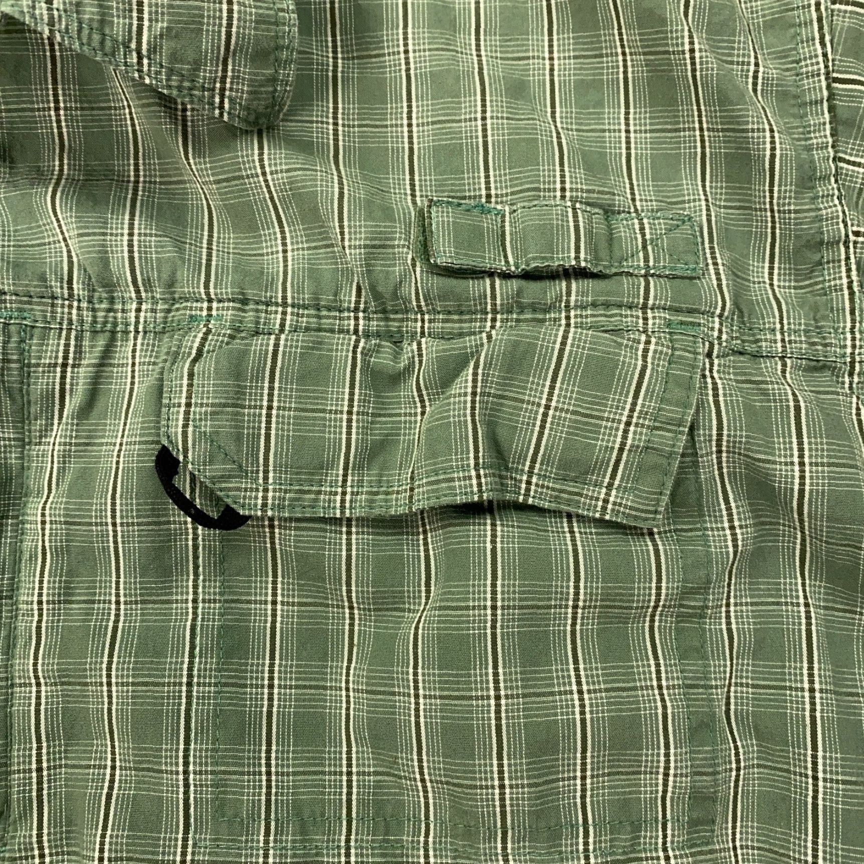 Wrangler VINTAGE Wrangler Mens Shirt XL Tall Green Plaid Button Up Short Sleeve Size US XL / EU 56 / 4 - 2 Thumbnail