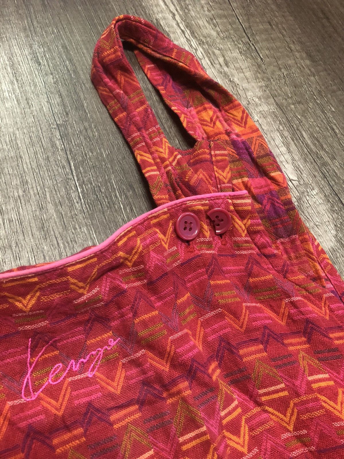 Designer × Kenzo × Vintage Vintage Kenzo Maison Apron Unisex Size ONE SIZE - 6 Thumbnail