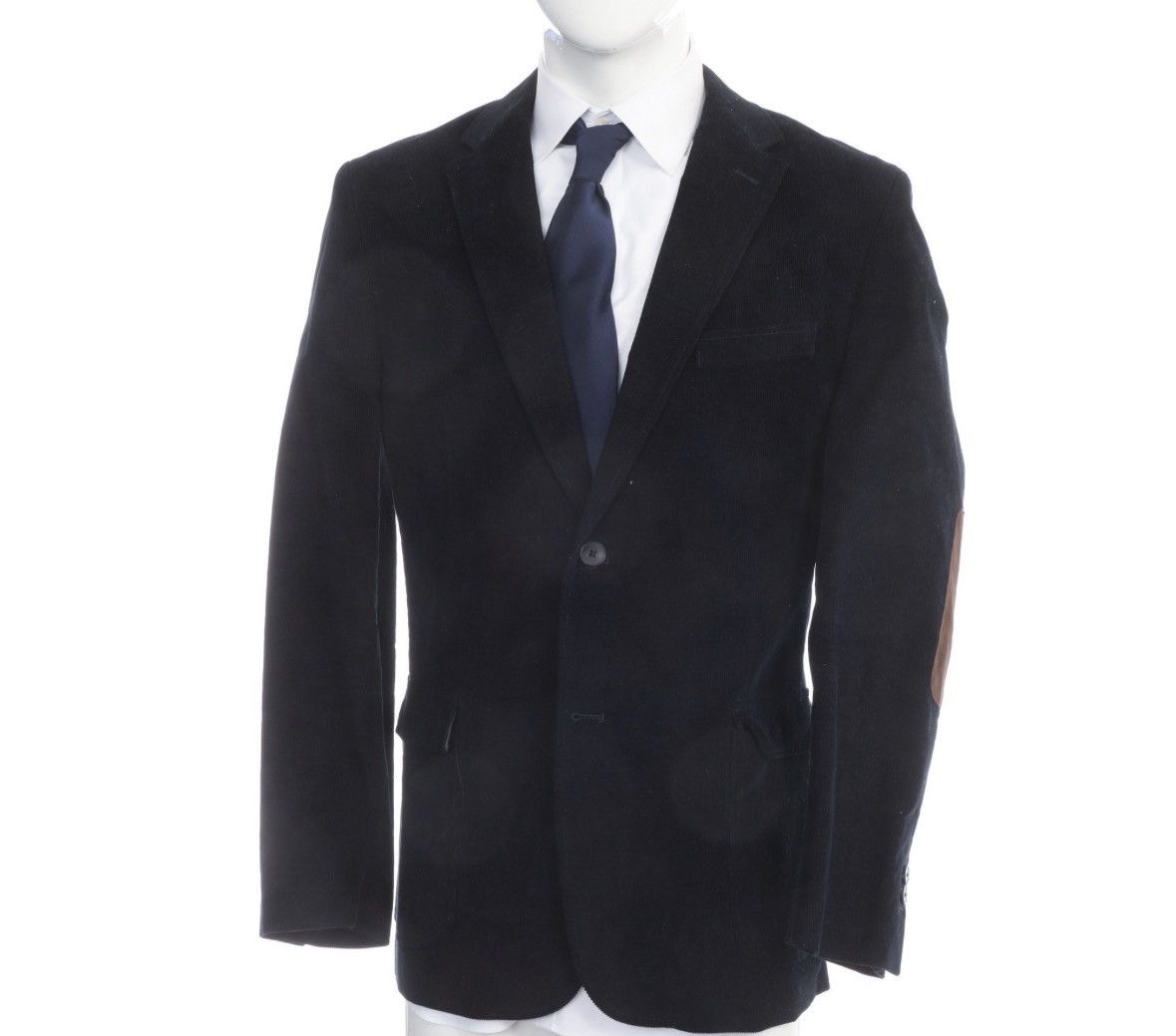 Jack Victor Jack Victor Prossimo Silk Wool Herringbone Blazer 46L Size 46L - 1 Thumbnail