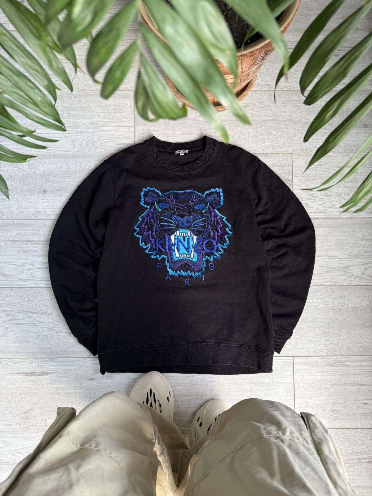 Kenzo Vintage Kenzo Paris logo Sweatshirt Size US M / EU 48-50 / 2 - 1 Thumbnail