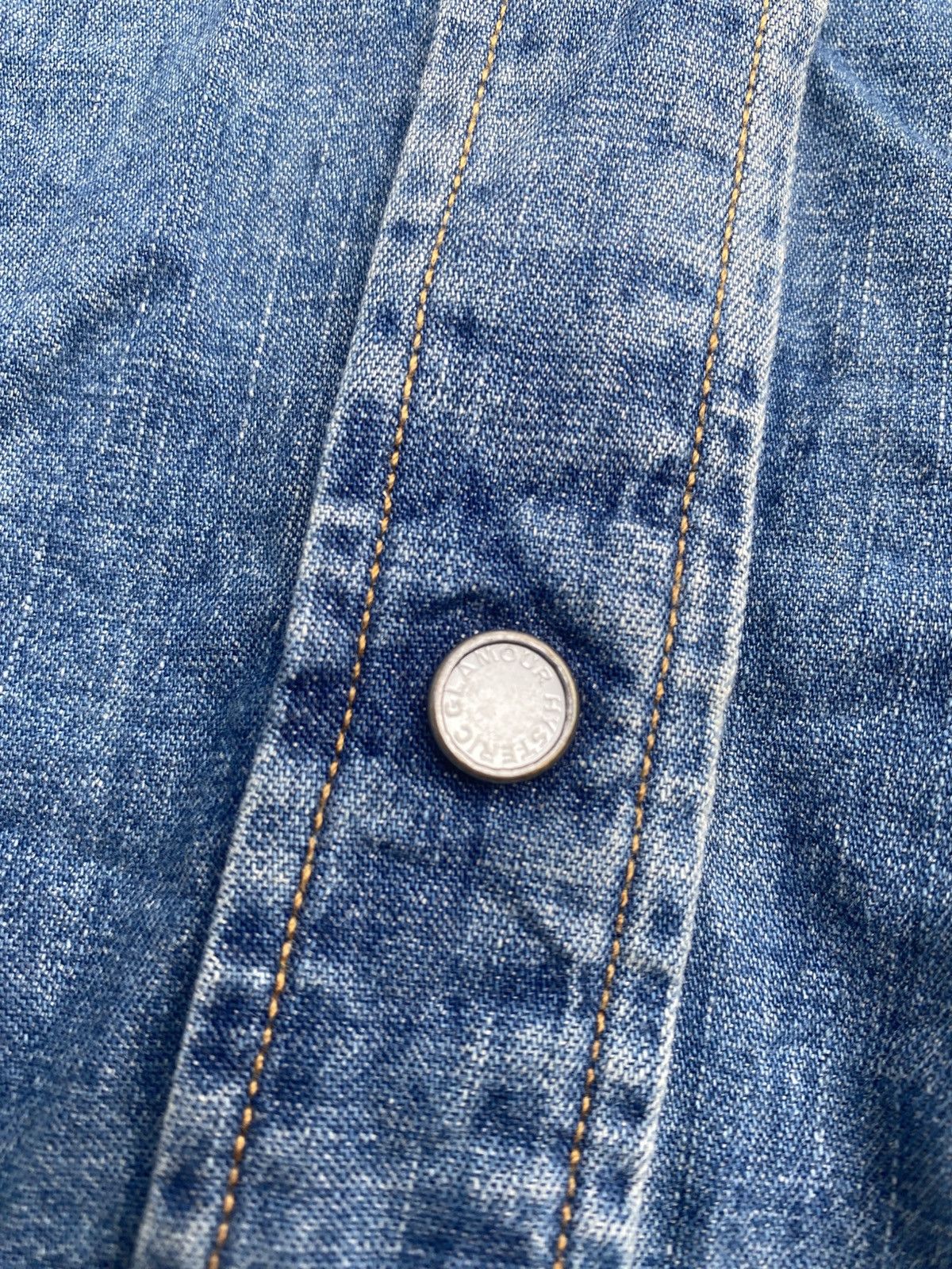 Hysteric Glamour Hysteric Glamour Denim Western Shirt Size US S / EU 44-46 / 1 - 4 Thumbnail